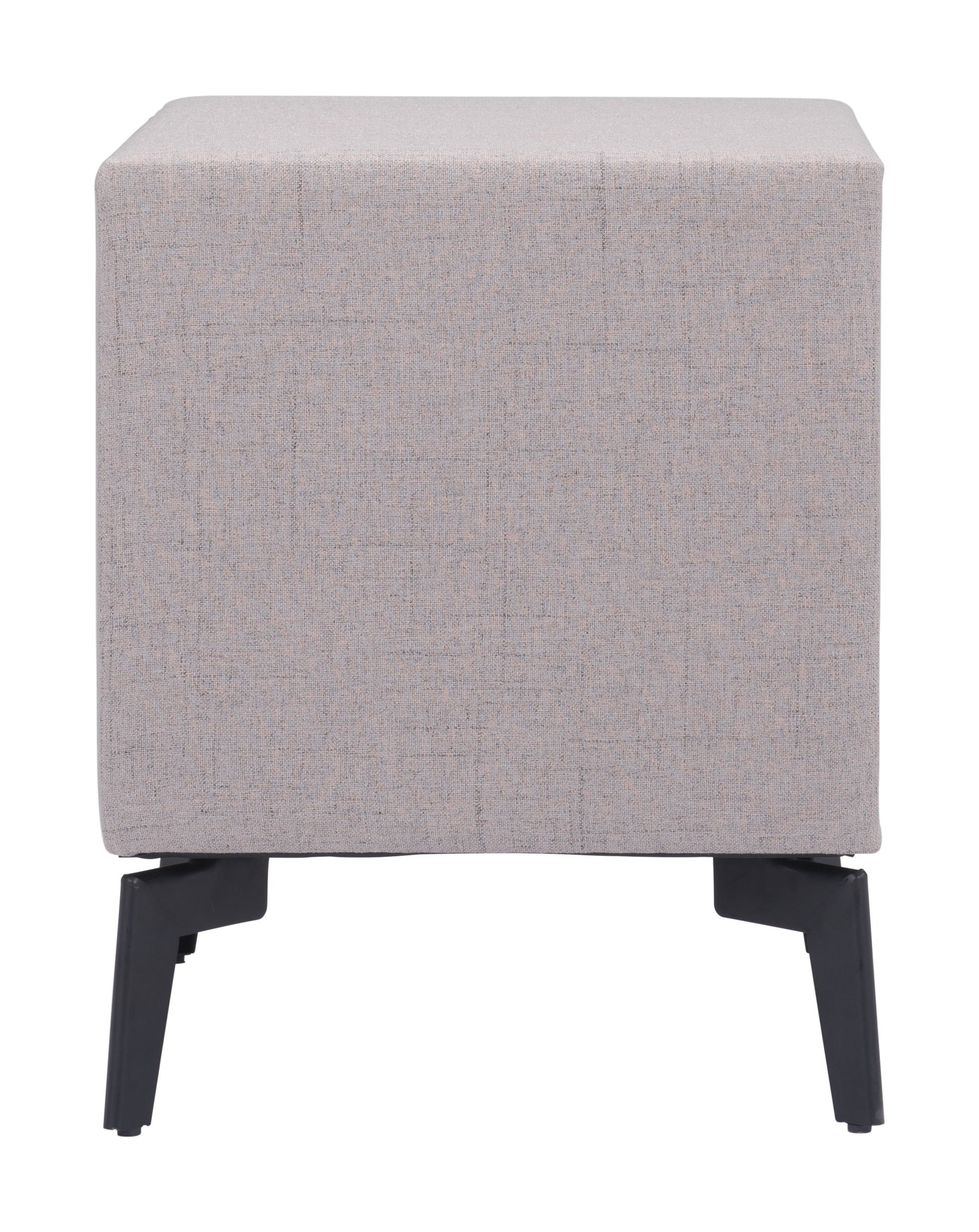 Halle Side Table Gray - Disselt Designs