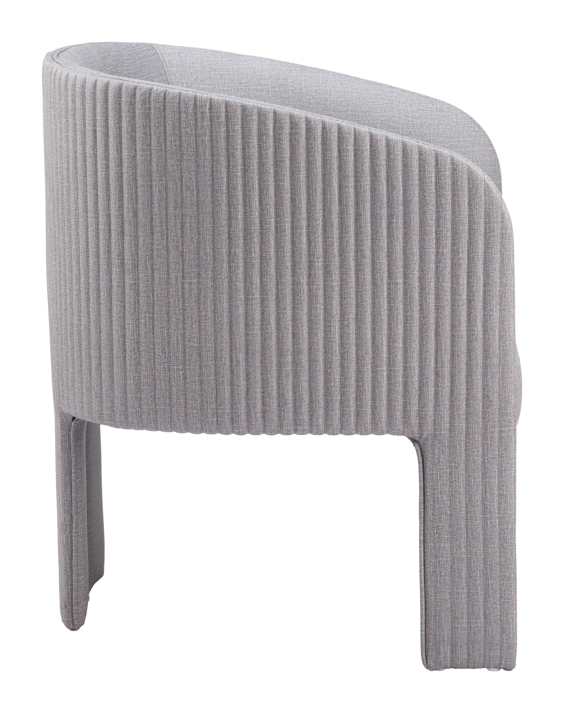 Hull Accent Chair Slate Gray - Disselt Designs