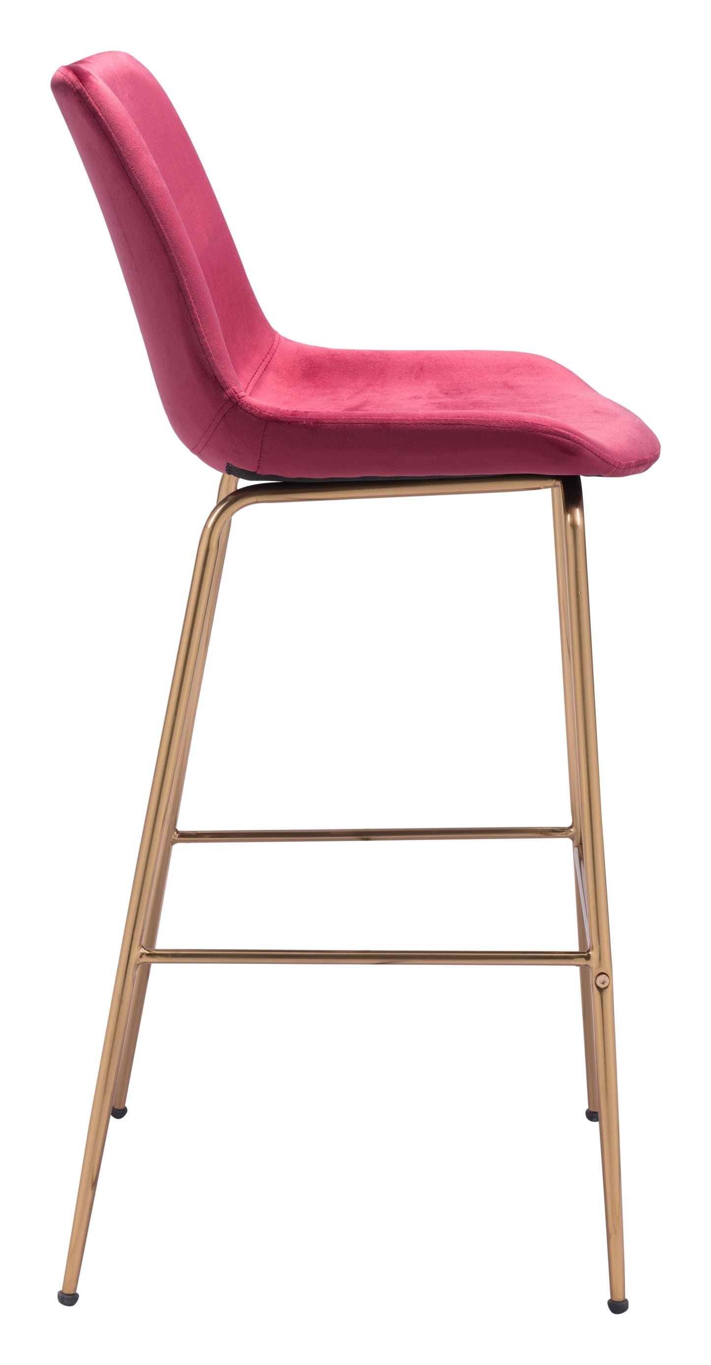 Tony Barstool Red & Gold - Disselt Designs