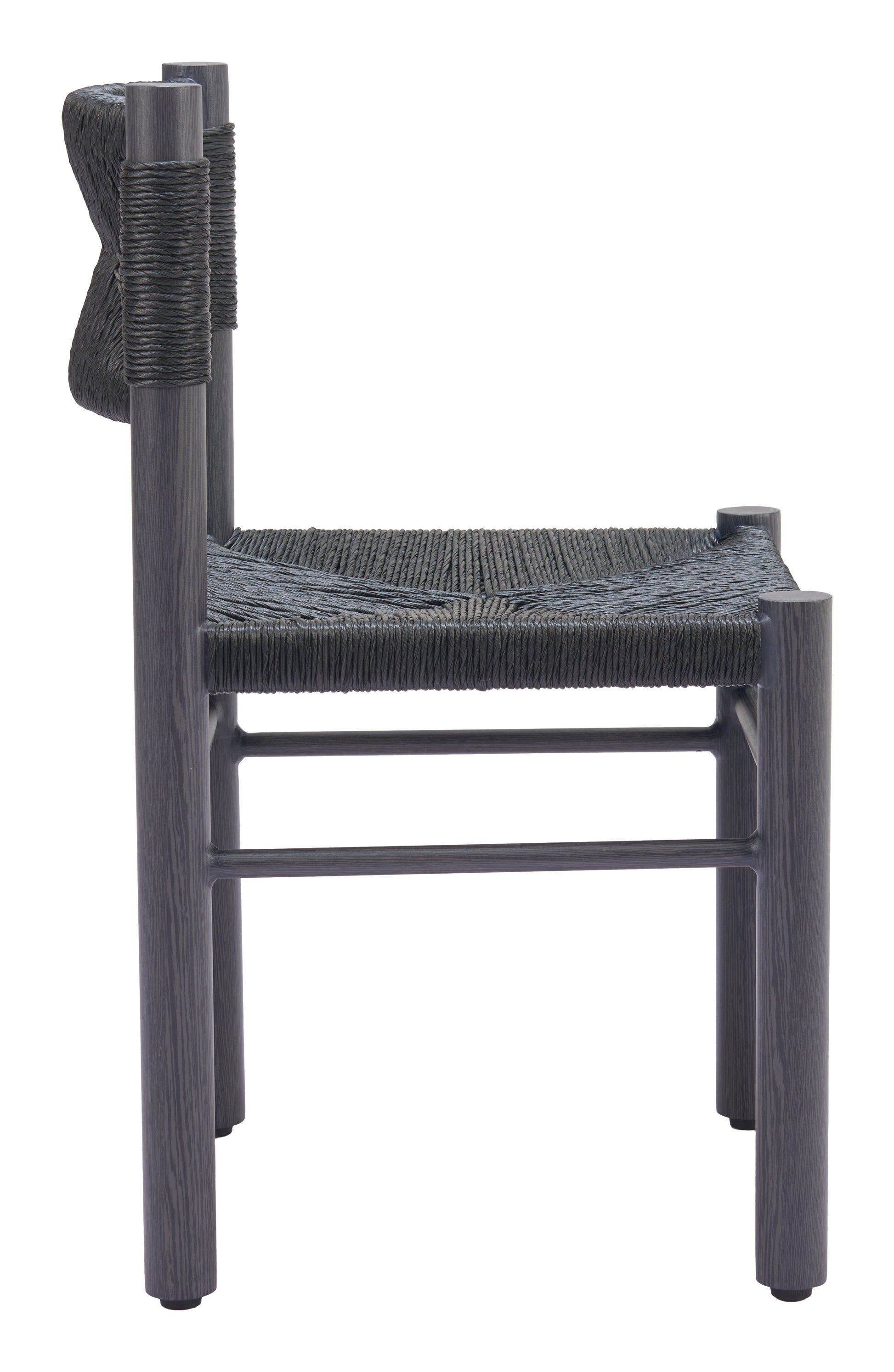 Iska Dining Chair (Set of 2) Black - Disselt Designs
