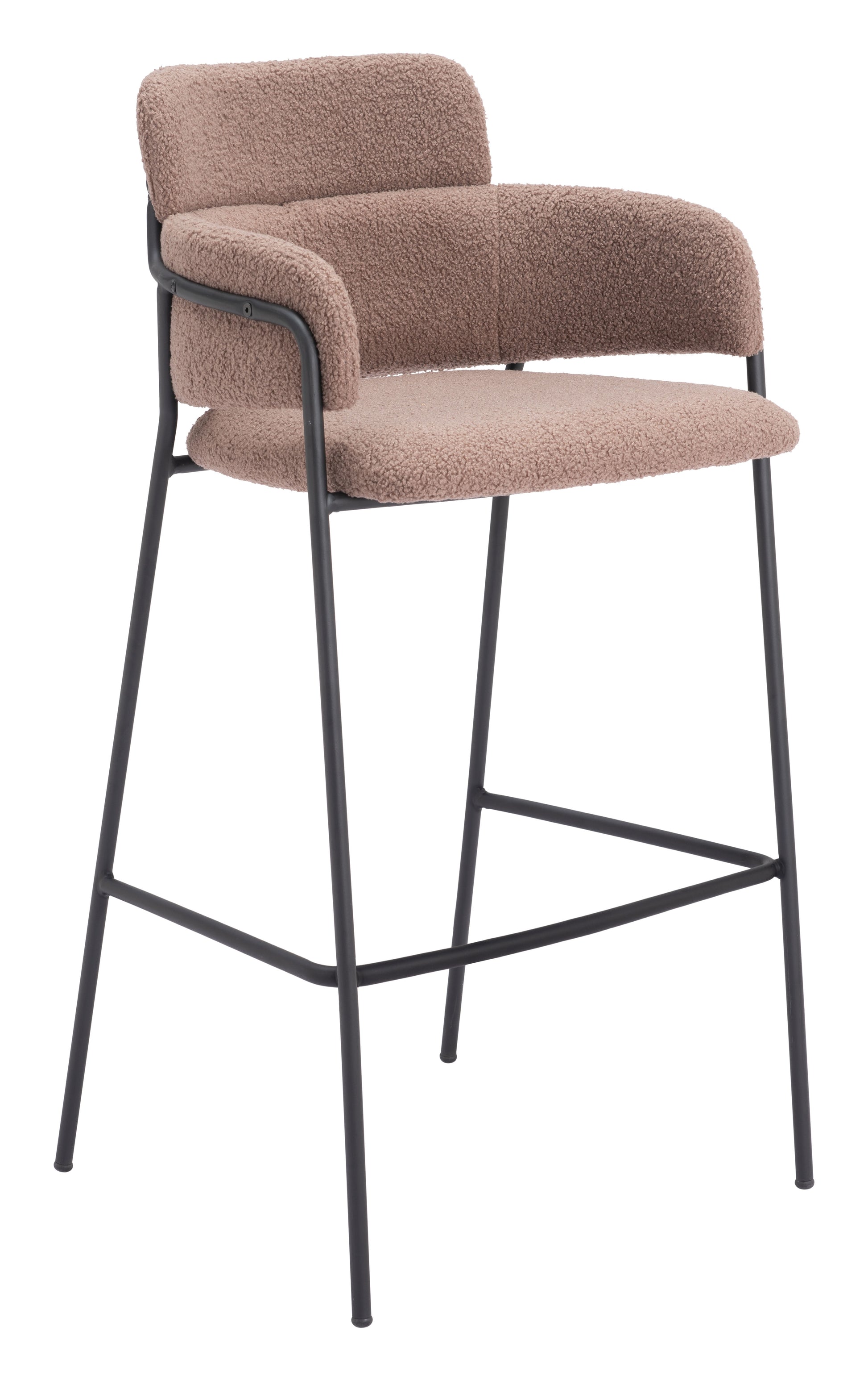Marcel Barstool (Set of 2) Brown - Disselt Designs