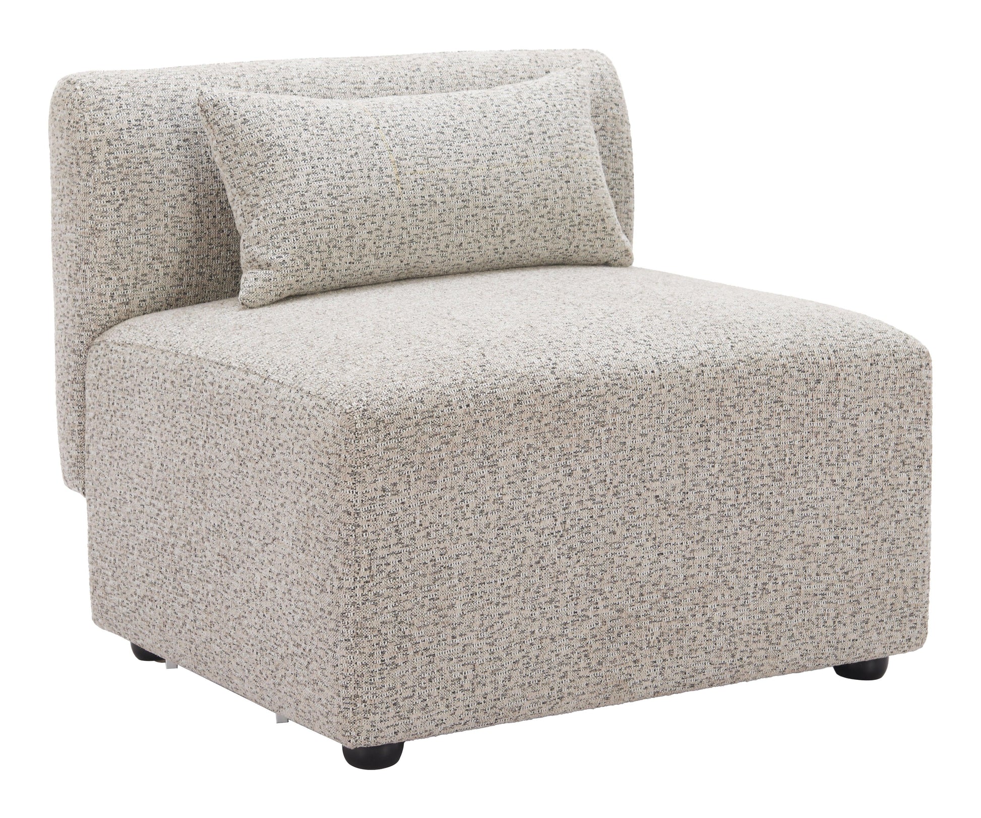 Simu Middle Chair Dune Greige - Disselt Designs