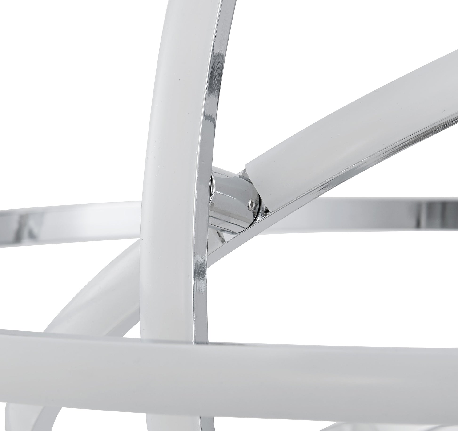 Oxford LED Adjustable Chandelier // Chrome - Disselt Designs