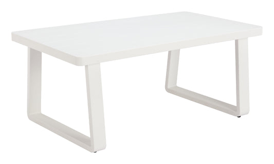 Welt Coffee Table White - Disselt Designs