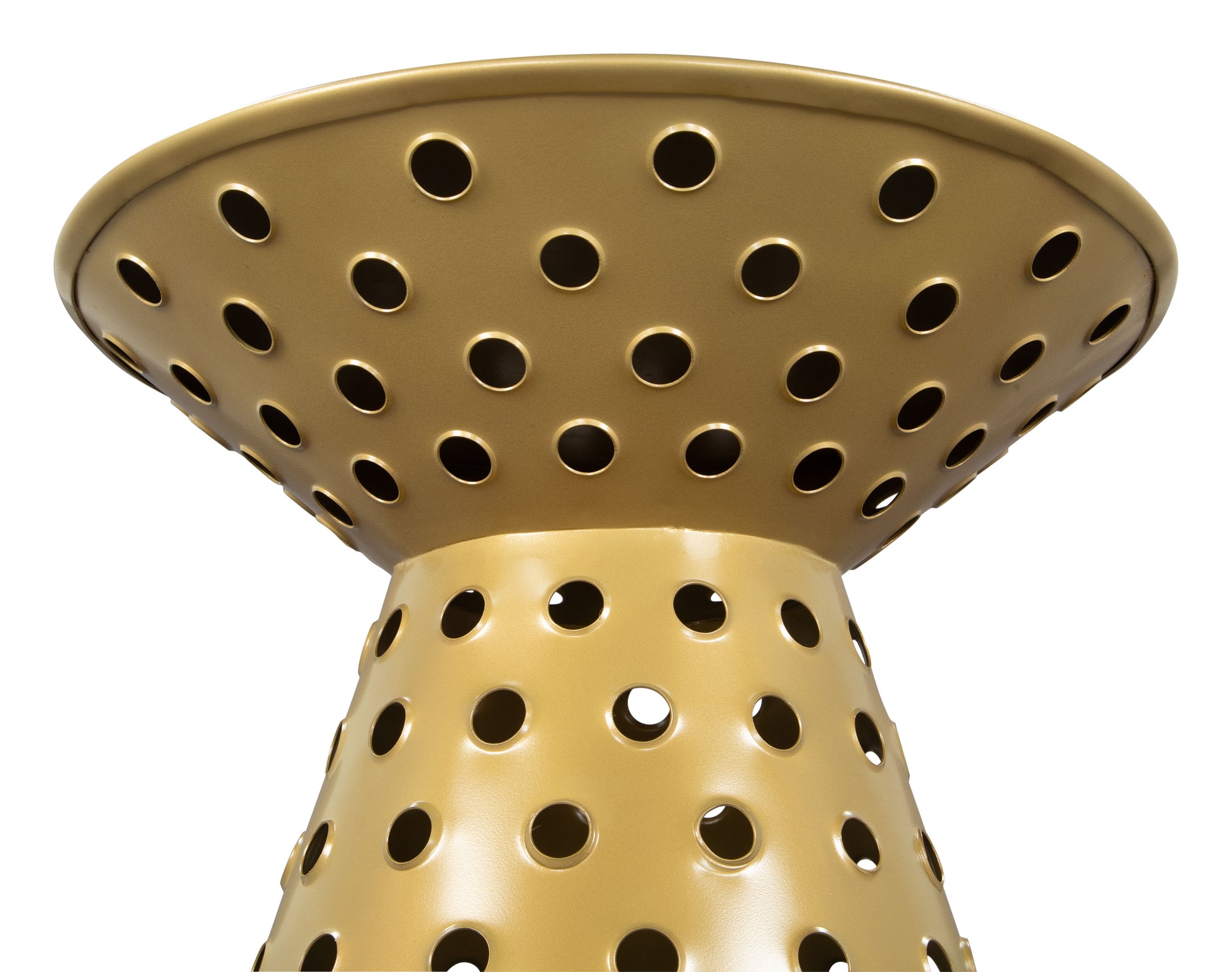 Proton Side Table Gold - Disselt Designs