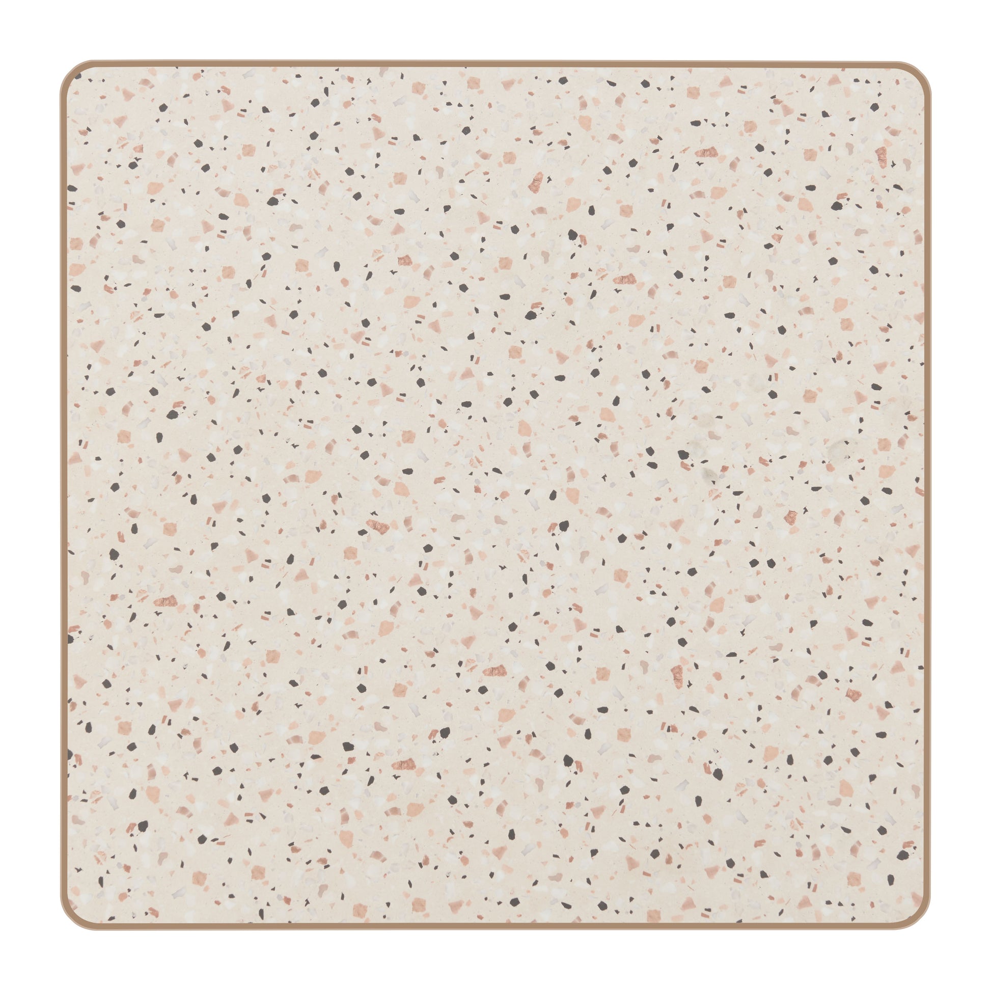 Spot Bar Table Beige & Gold - Disselt Designs