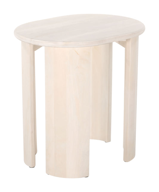 Risan Side Table Natural - Disselt Designs
