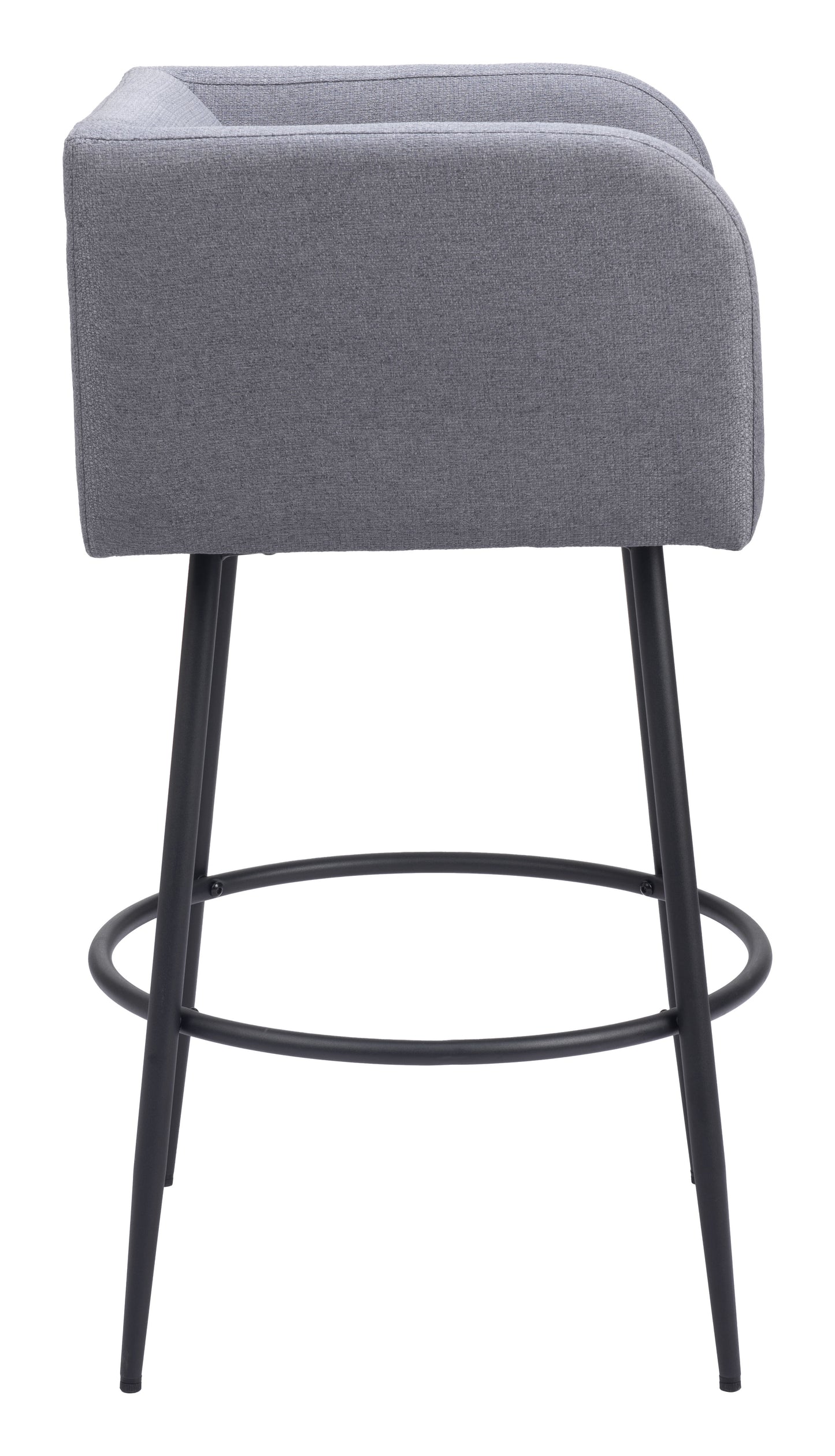 Horbat Barstool (Set of 2) Gray - Disselt Designs