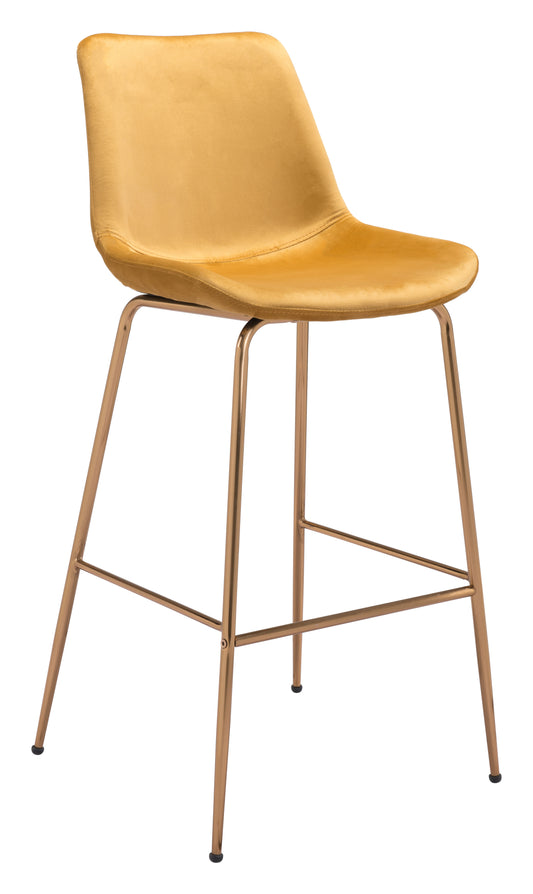 Tony Barstool Yellow & Gold - Disselt Designs