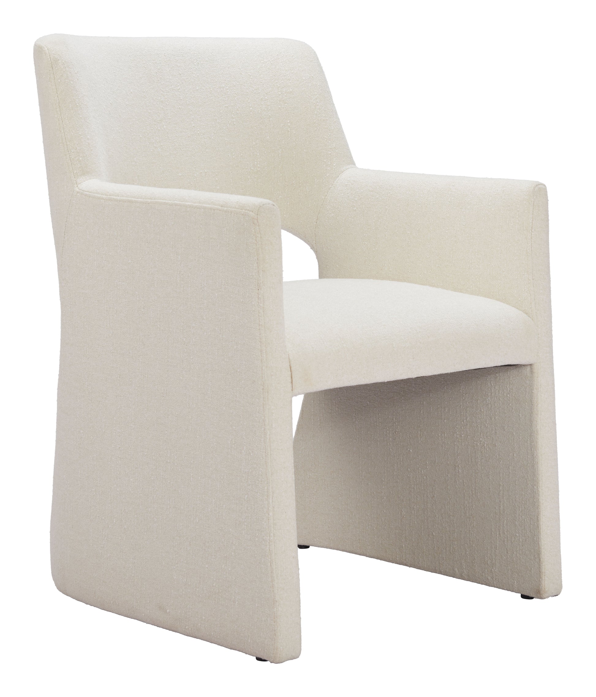 Minet Dining Chair Linen White - Disselt Designs