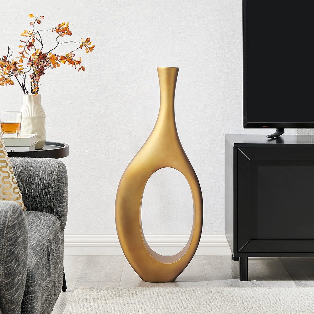 Trombone Vase Large // Matte Bronze - Disselt Designs