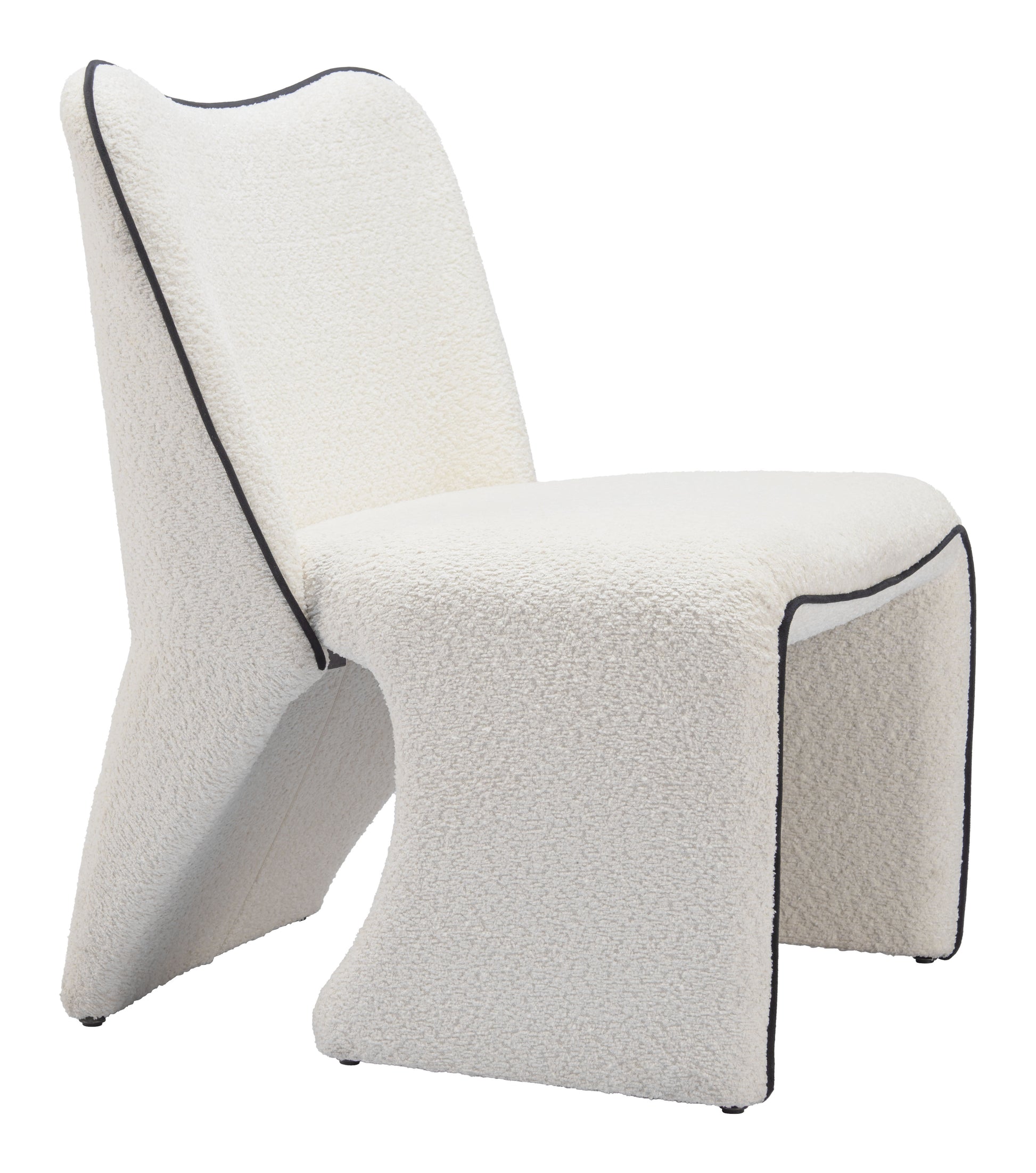 Novo Accent Chair Ivory - Disselt Designs
