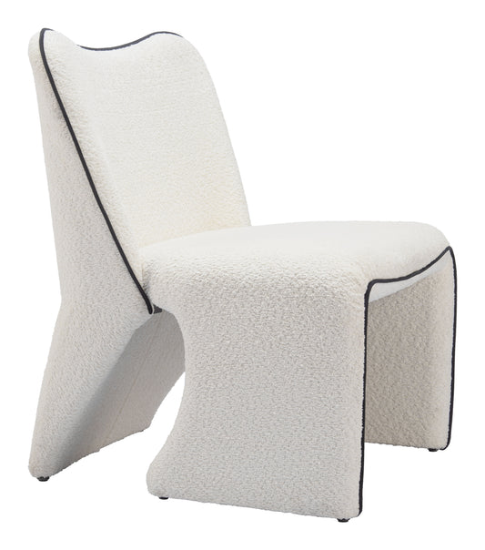 Novo Accent Chair Ivory - Disselt Designs
