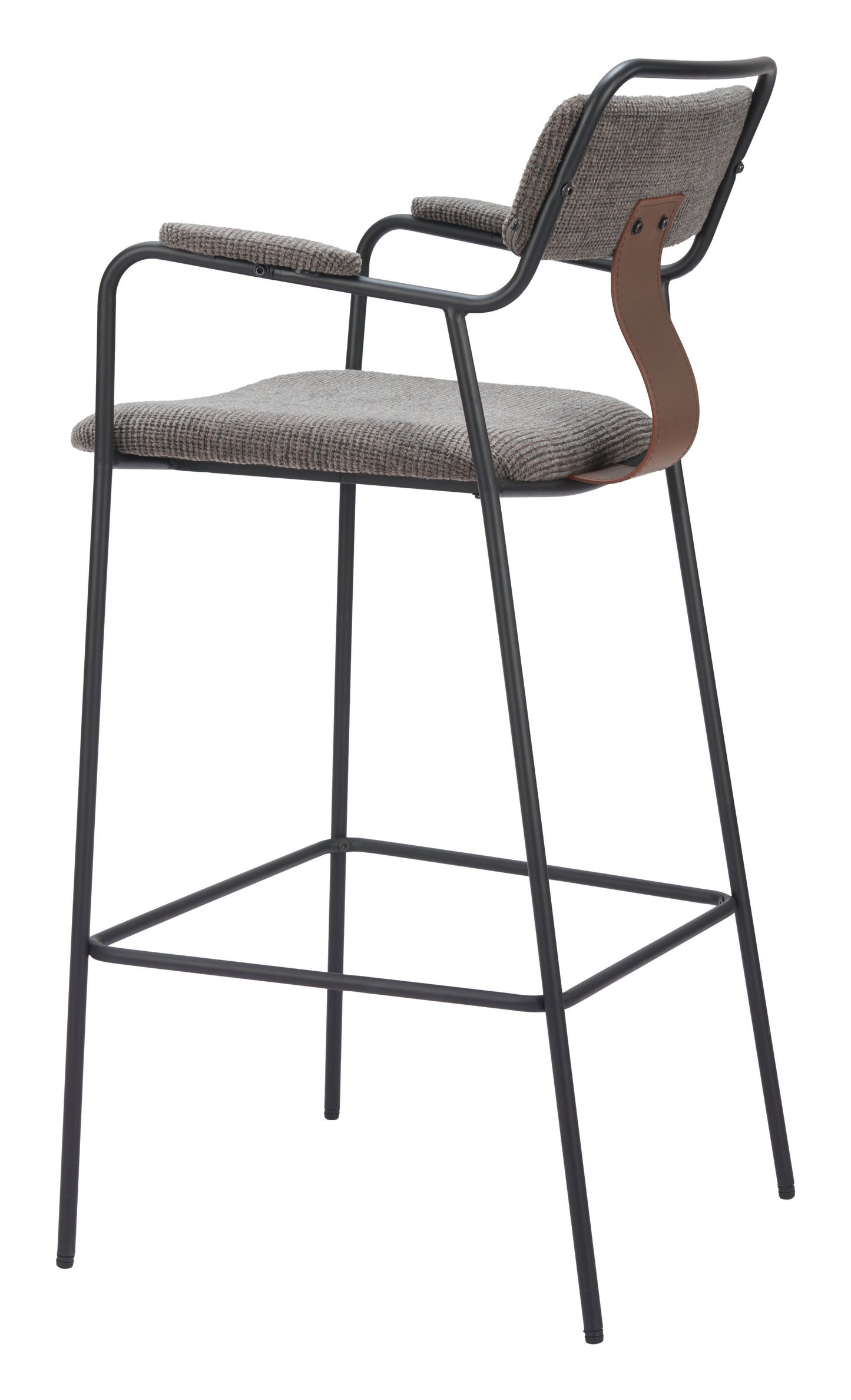 Couva Barstool (Set of 2) Butterscotch Brown - Disselt Designs