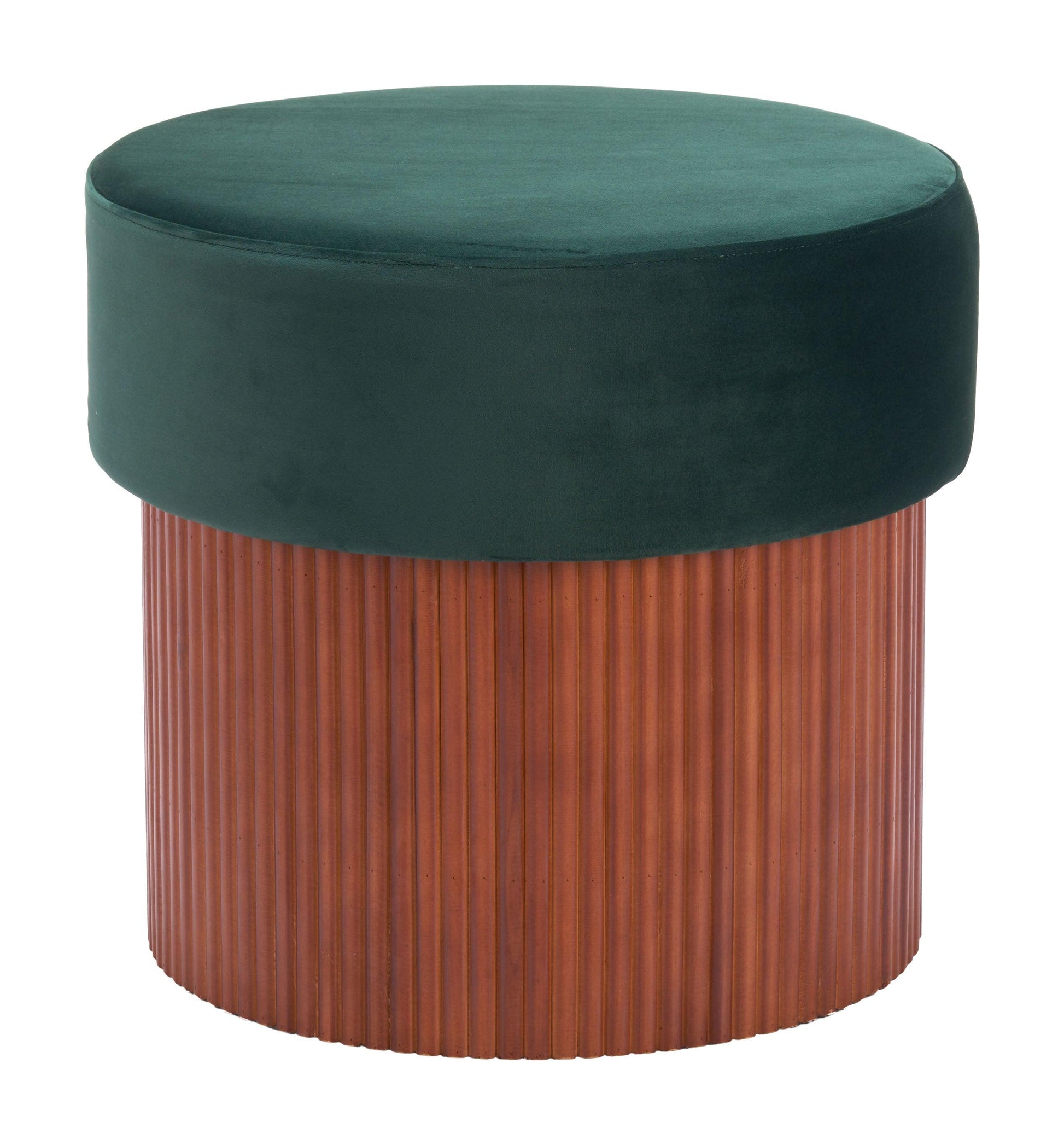 Boto Storage Ottoman Green - Disselt Designs