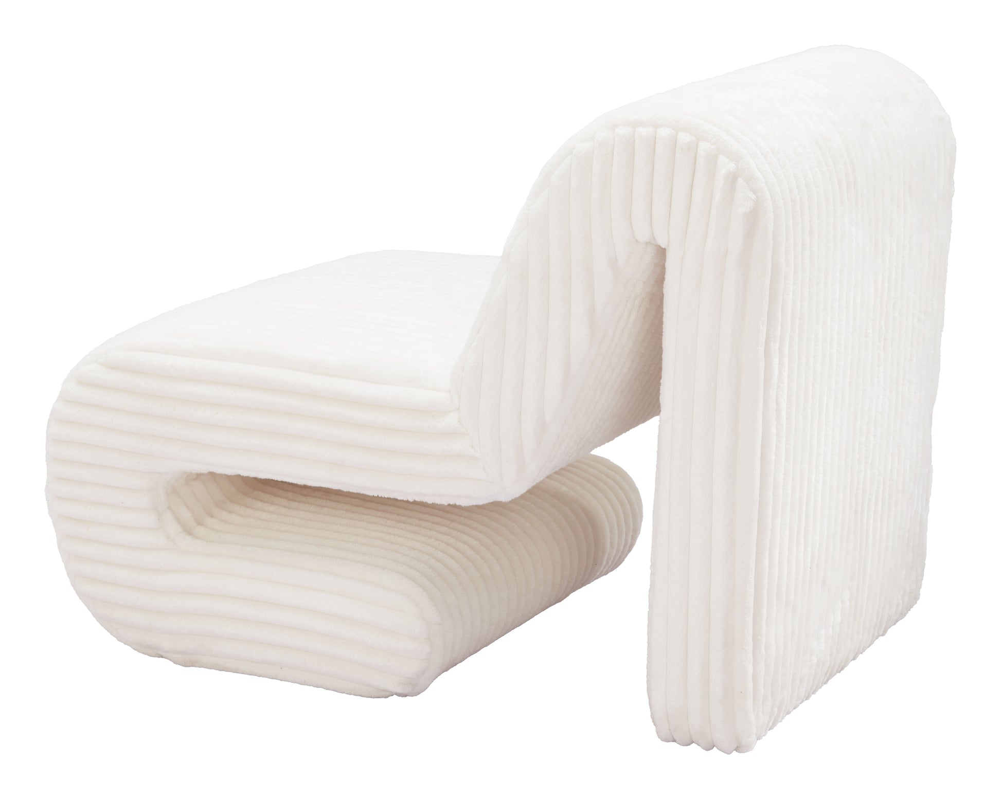 Opam Accent Chair White - Disselt Designs