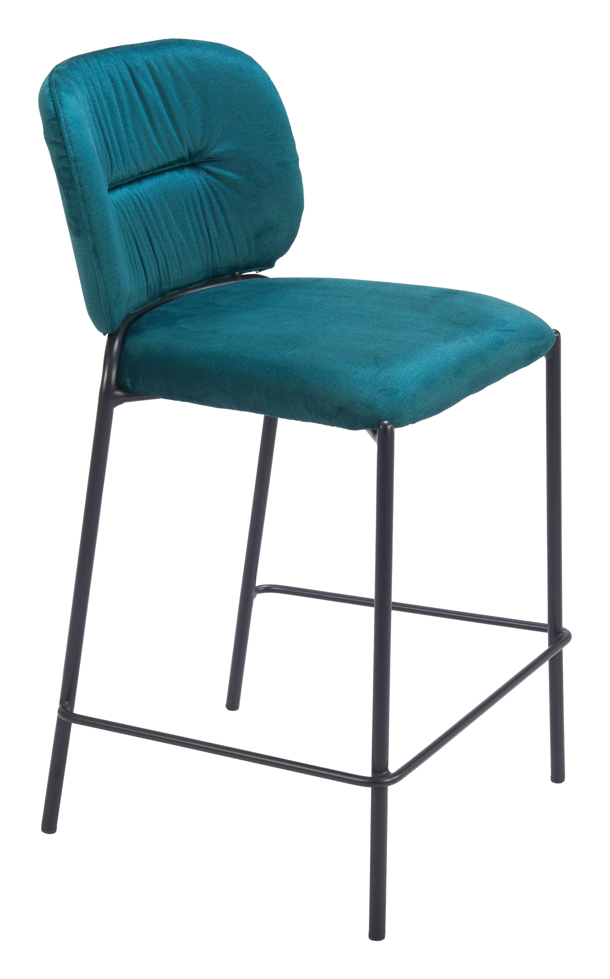 Plat Counter Stool (Set of 2) Green - Disselt Designs