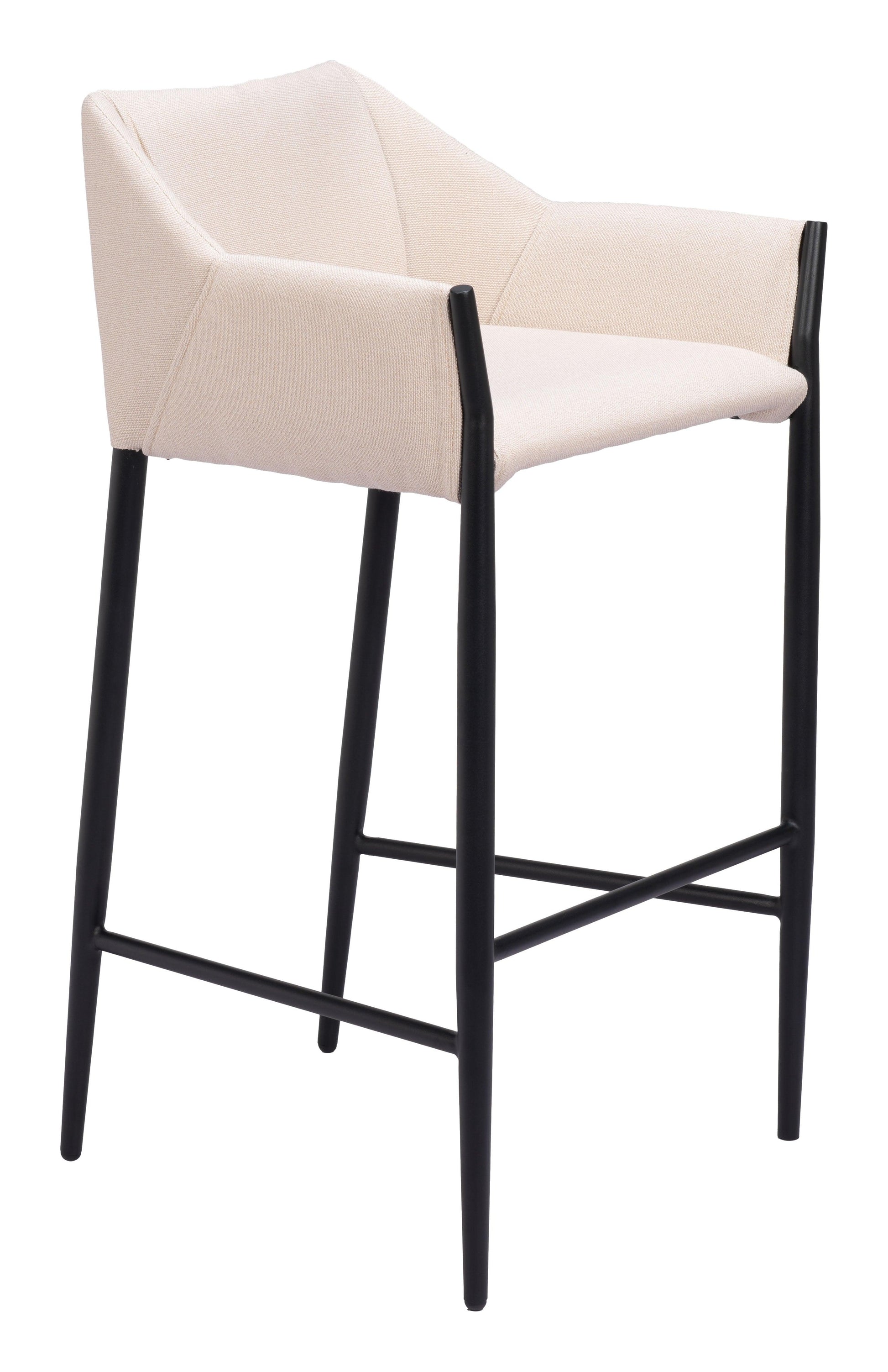 Andover Barstool Beige - Disselt Designs
