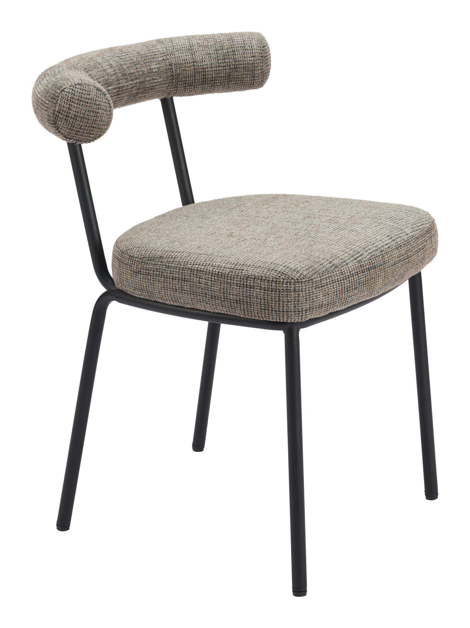 Kede Dining Chair (Set of 2) Green Tweed - Disselt Designs