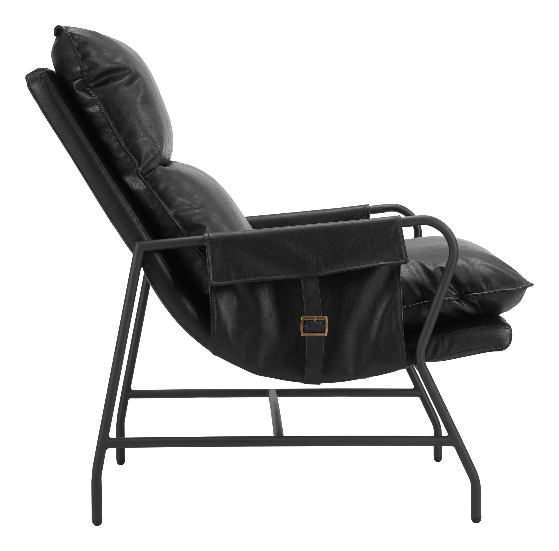 Halaus Accent Chair Black - Disselt Designs