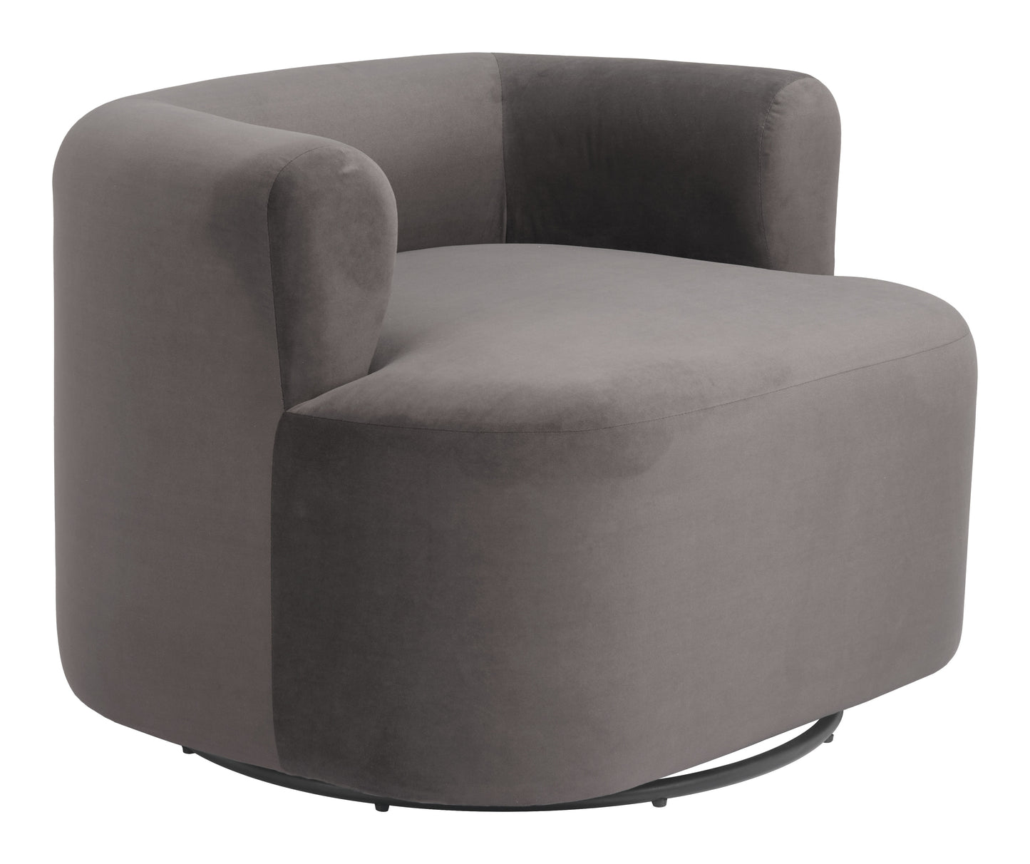 Mugav Swivel Chair Gray - Disselt Designs