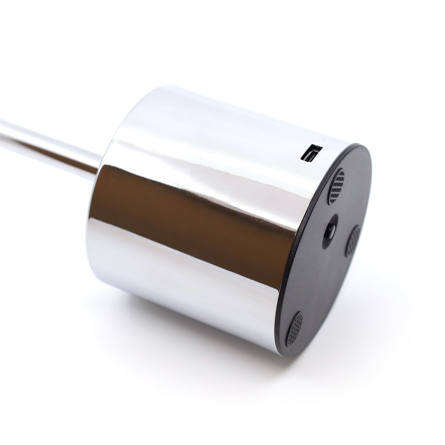 Glow Spaceship Rechargeable Table Lamp // Chrome - Disselt Designs