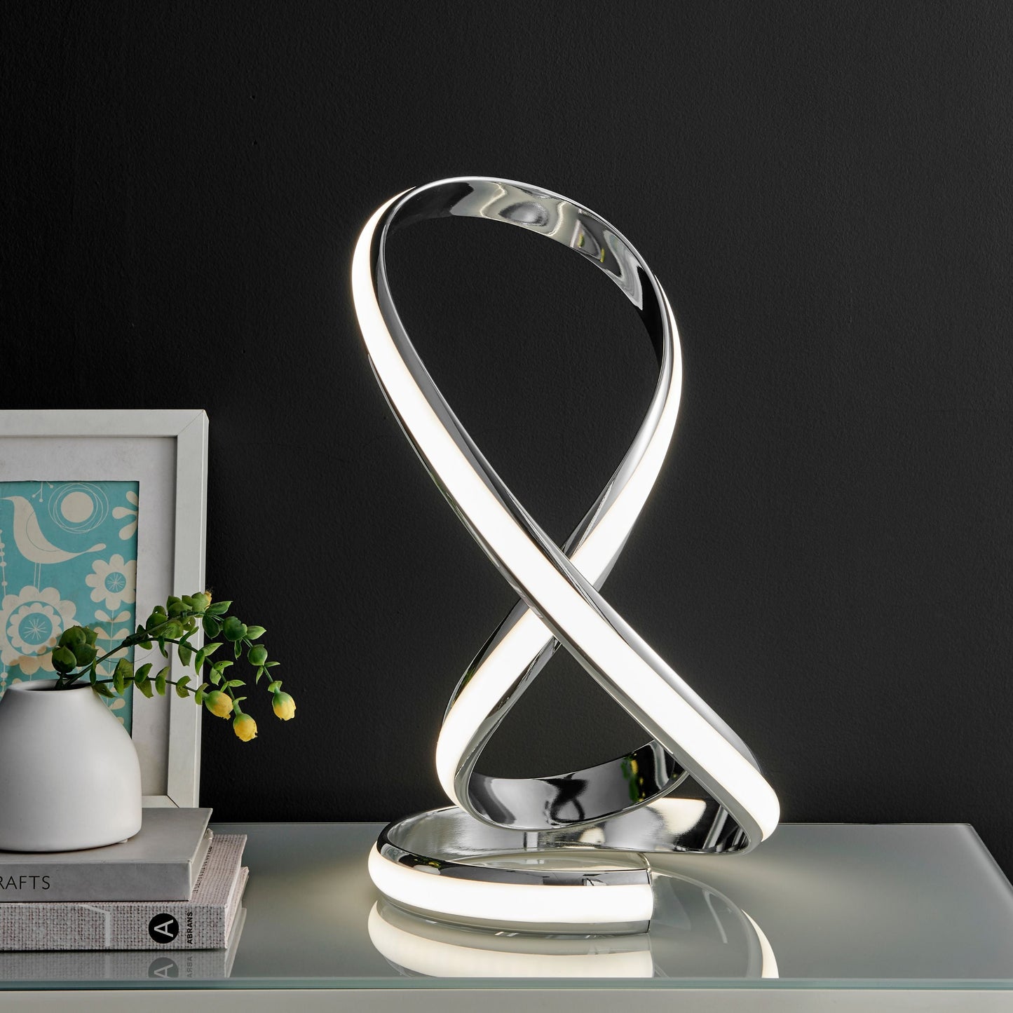 Ellis Table Lamp // Chrome - Disselt Designs