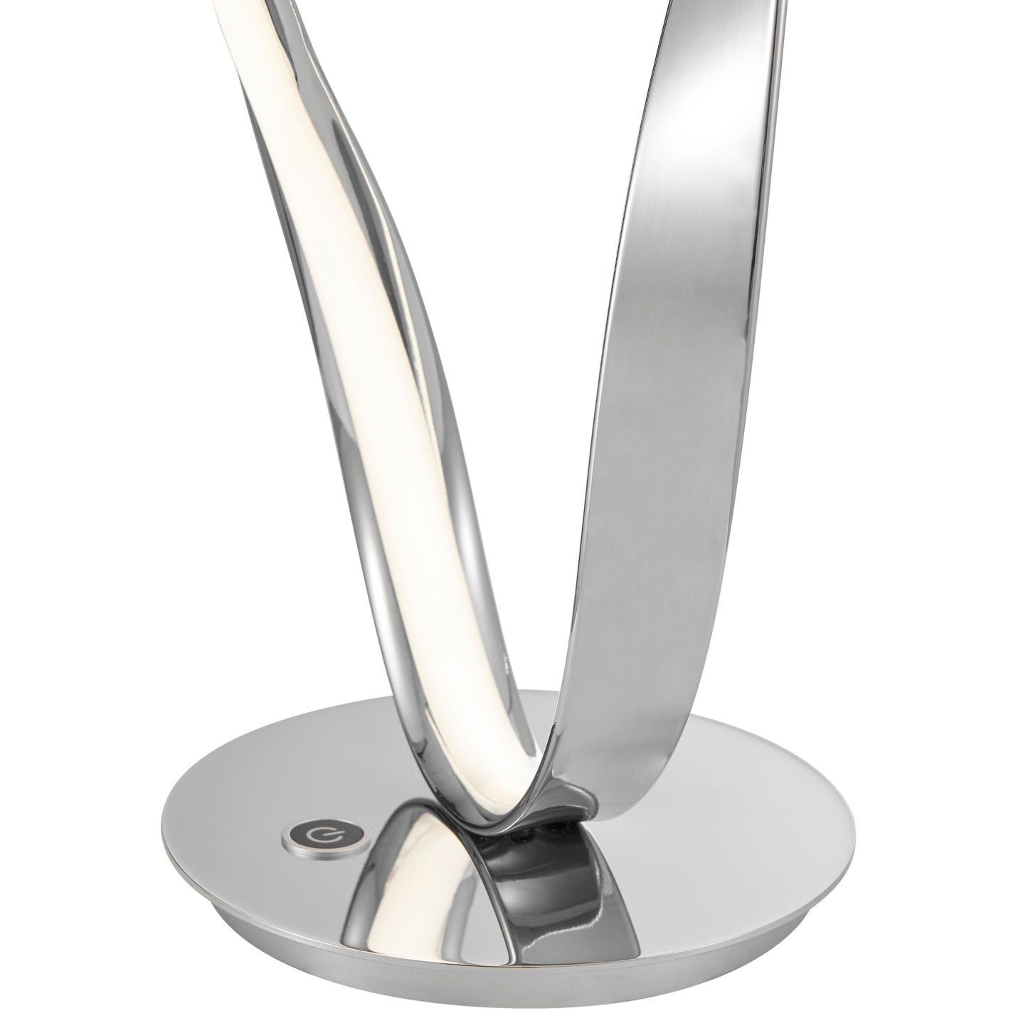 Carter Table Lamp // Chrome - Disselt Designs