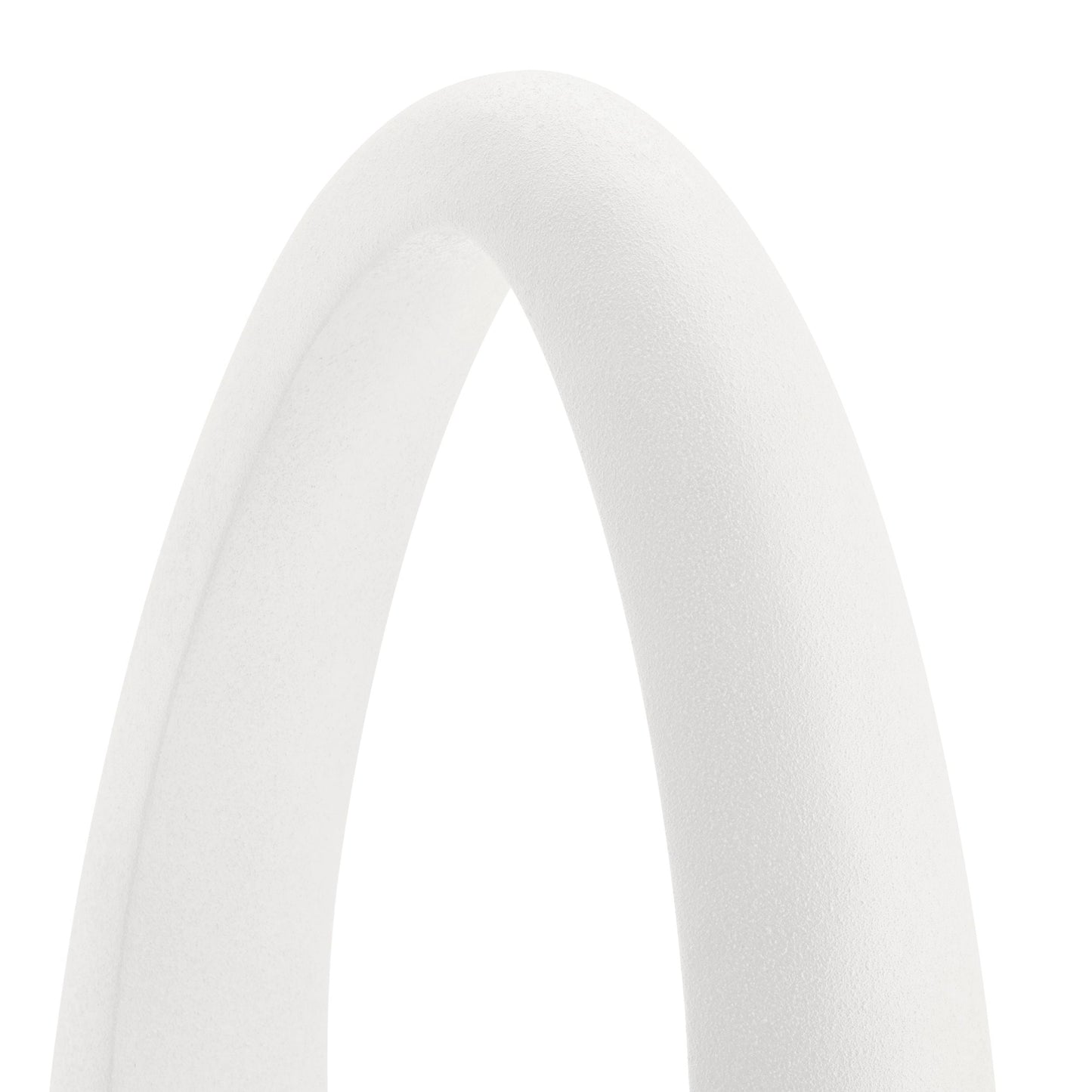 Mandolin Small Floor Vase Sculpture // Frosted White - Disselt Designs