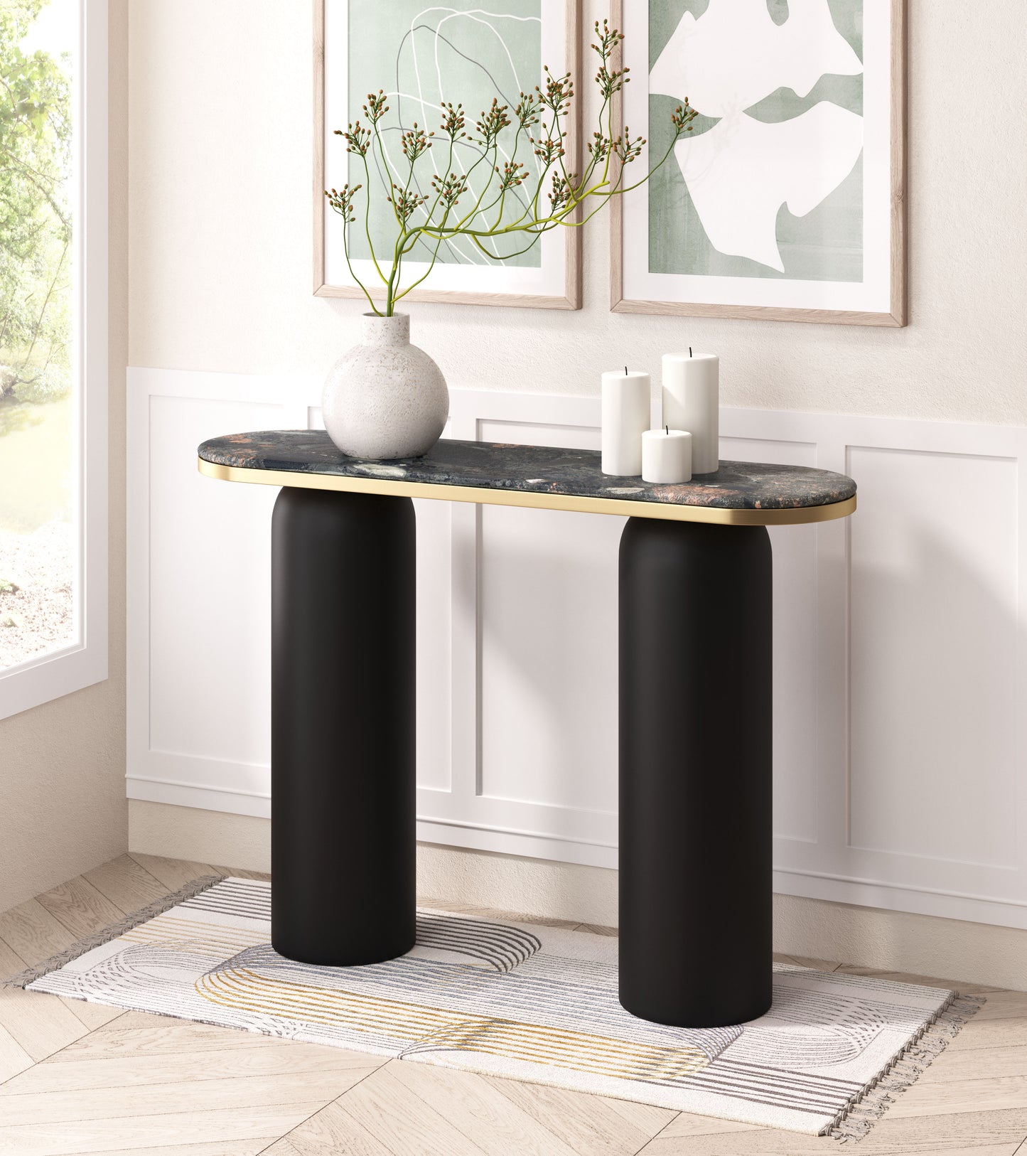 Luxor Console Table Multicolor - Disselt Designs