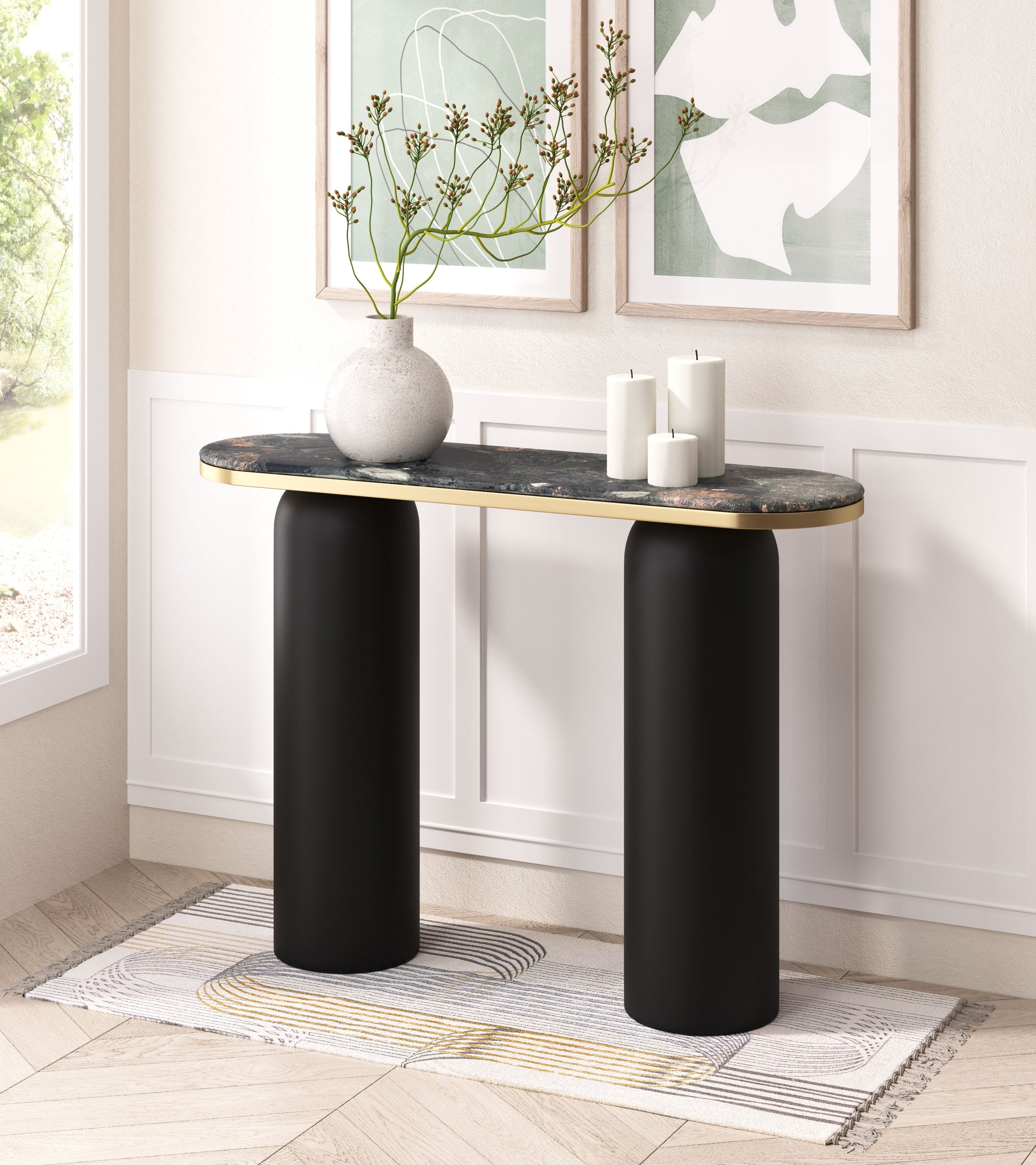 Luxor Console Table Multicolor - Disselt Designs