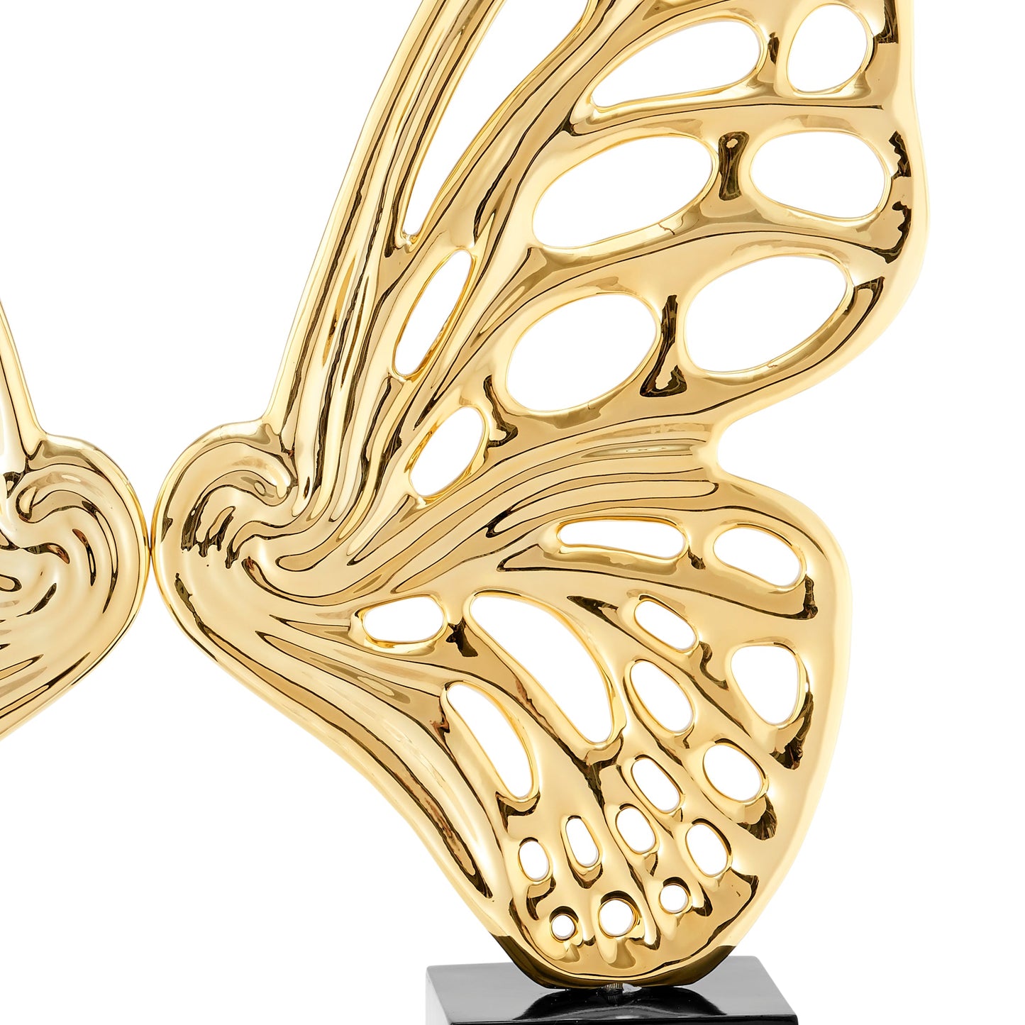 Butterfly Wings Sculpture // Gold - Disselt Designs