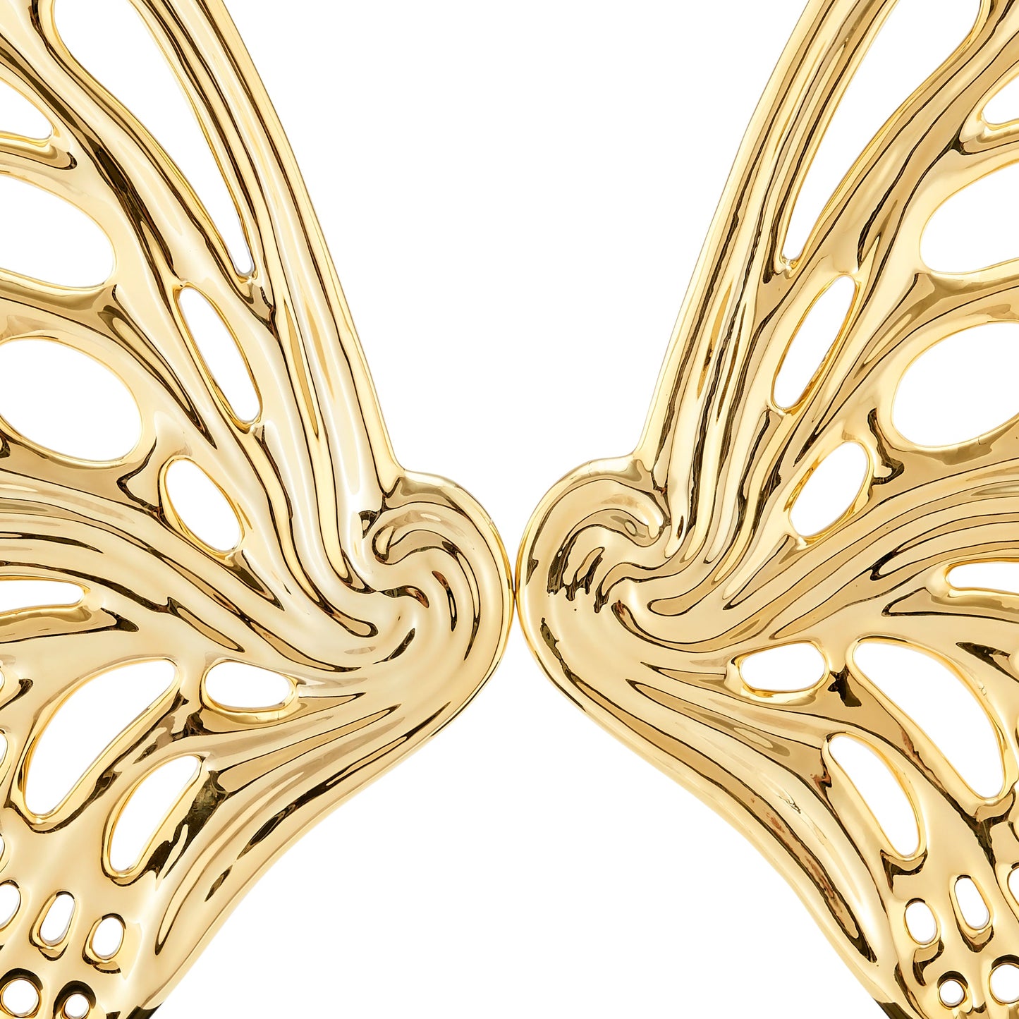 Butterfly Wings Sculpture // Gold - Disselt Designs