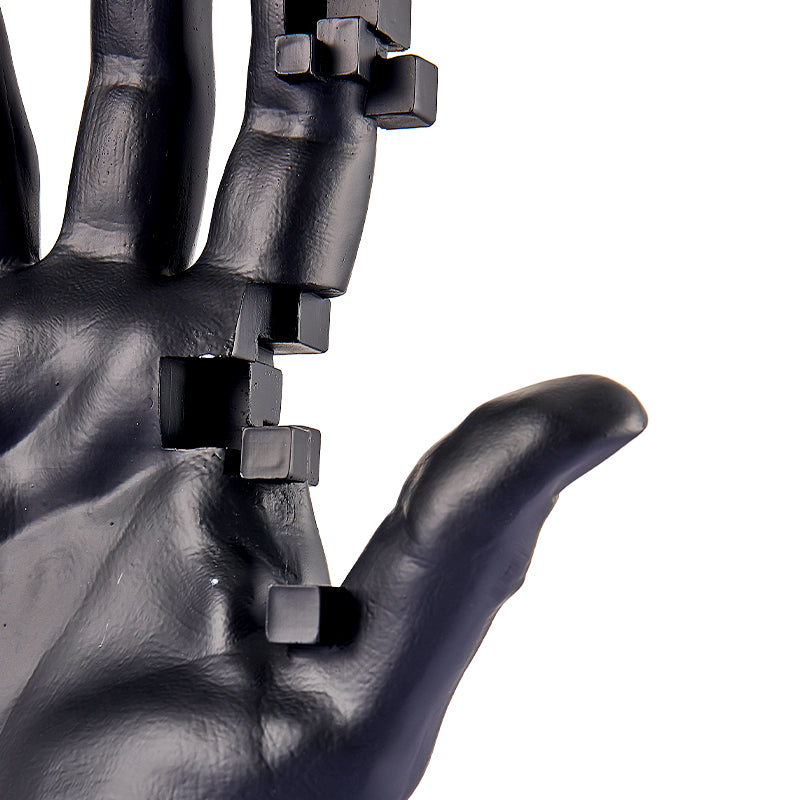 Pixel Hand // Matte Black - Disselt Designs