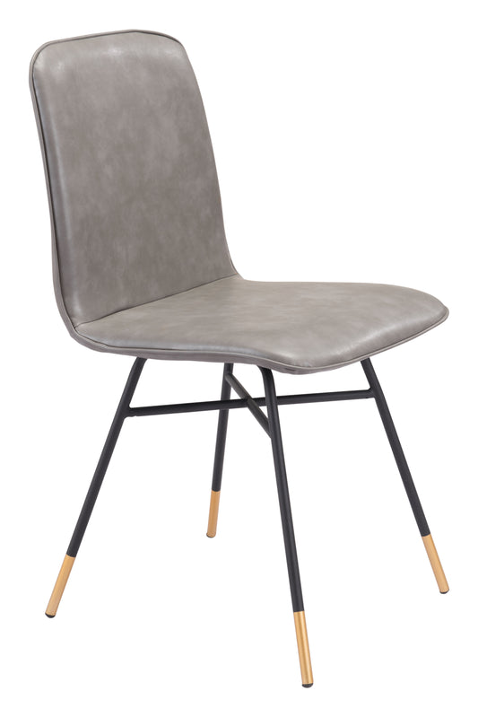 Var Dining Chair (Set of 2) Gray - Disselt Designs