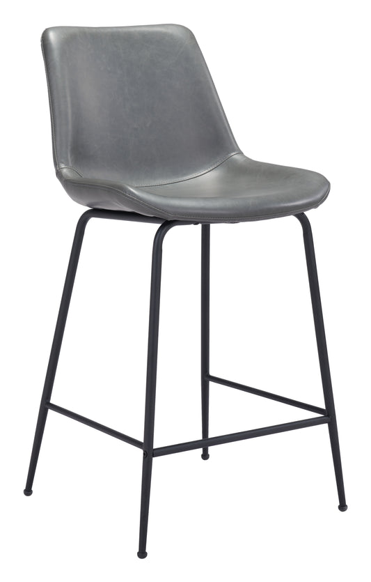 Byron Counter Stool Gray - Disselt Designs