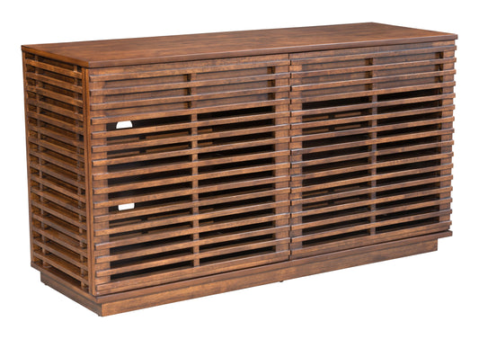 Linea Credenza Walnut - Disselt Designs