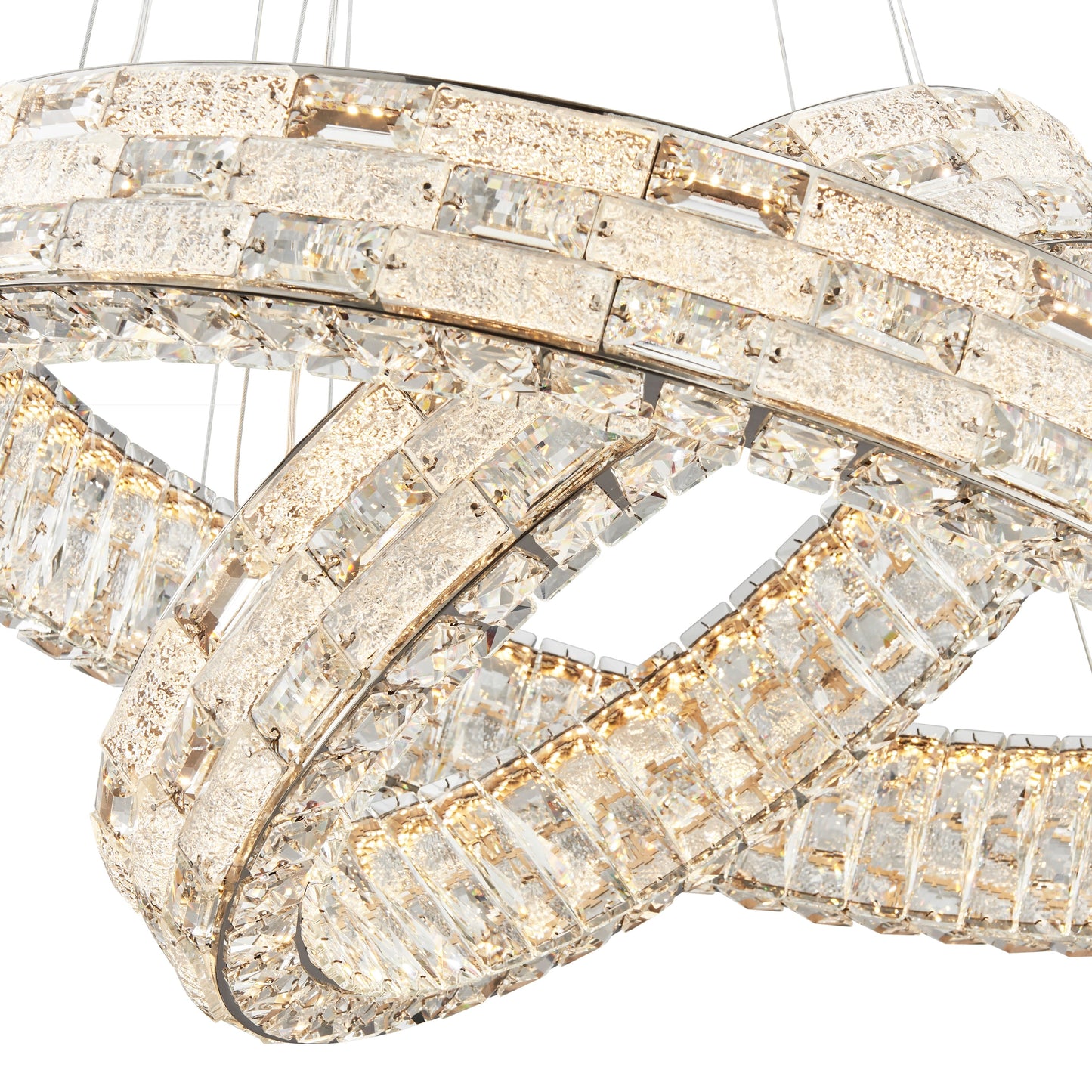 Helix Chandelier // Chrome - Disselt Designs