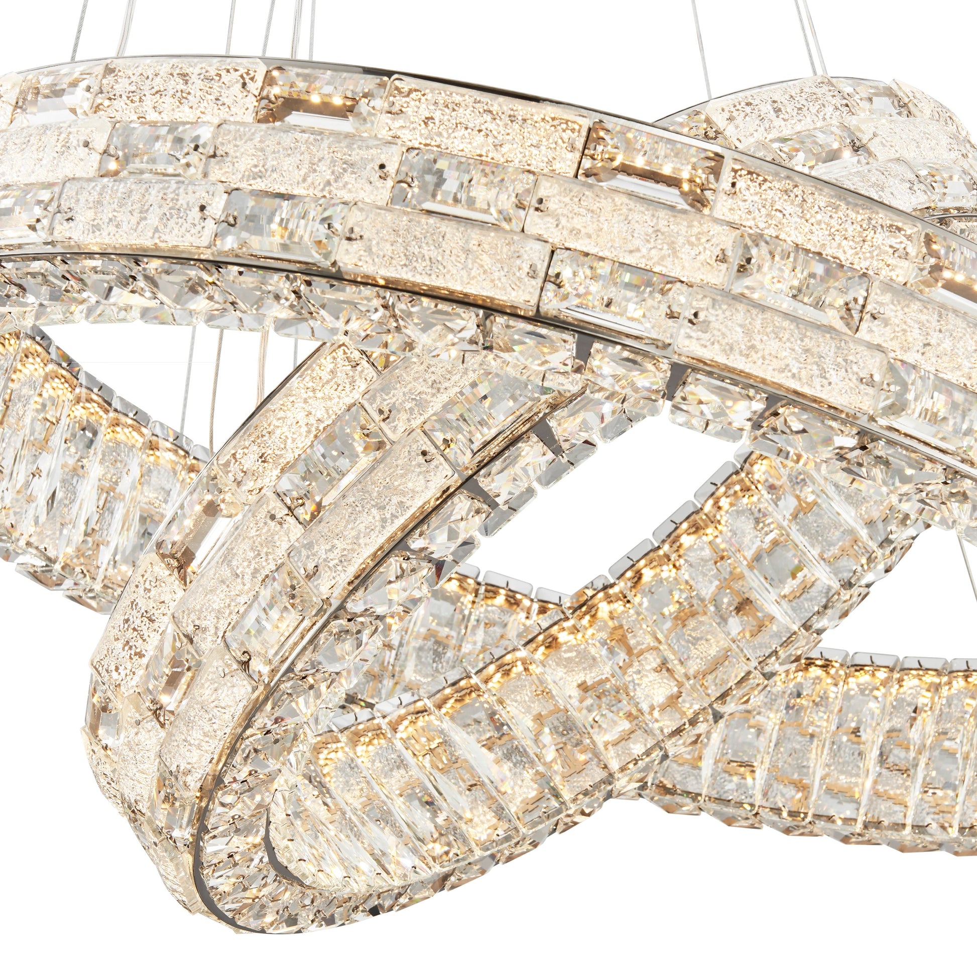 Helix Chandelier // Chrome - Disselt Designs