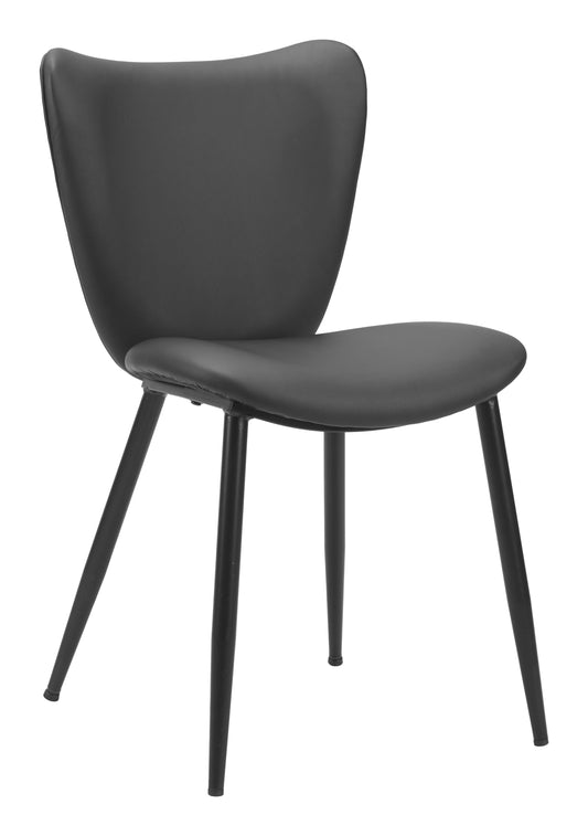 Prestige Dining Chair (Set of 2) Black - Disselt Designs