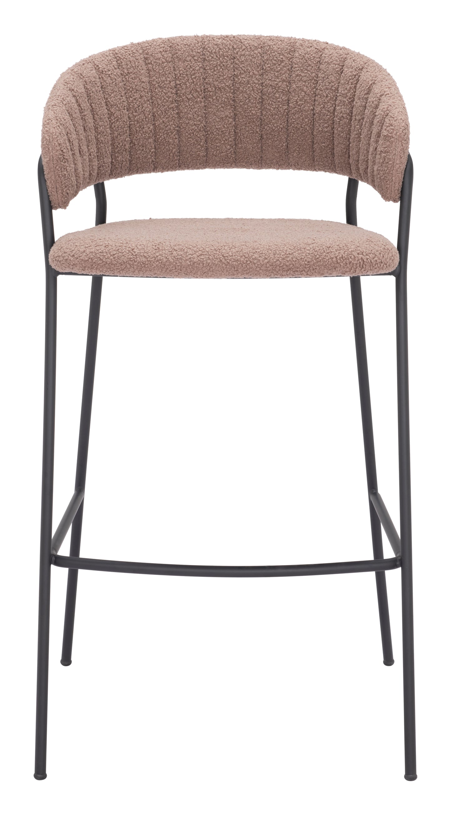 Josephine Barstool (Set of 2) Brown - Disselt Designs