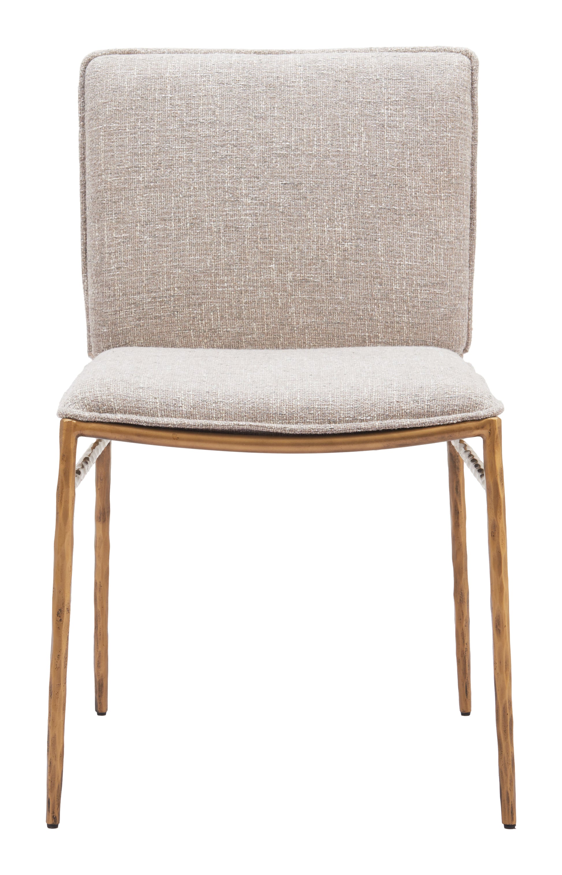 Nordvest Dining Chair Beige & Gold - Disselt Designs