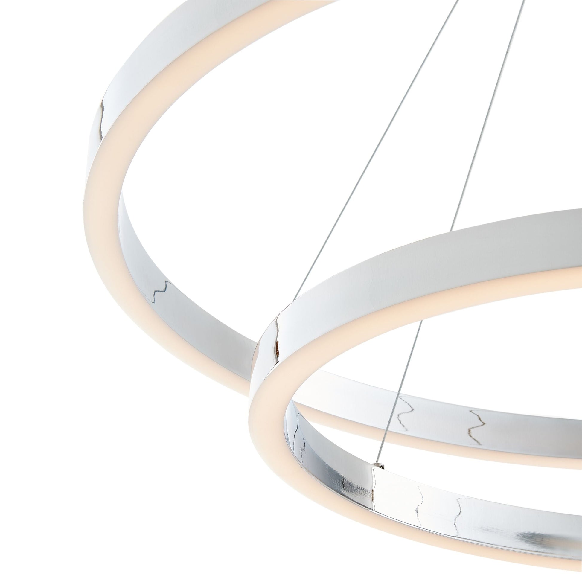 Minsk Double Round Chandelier // Chrome - Disselt Designs