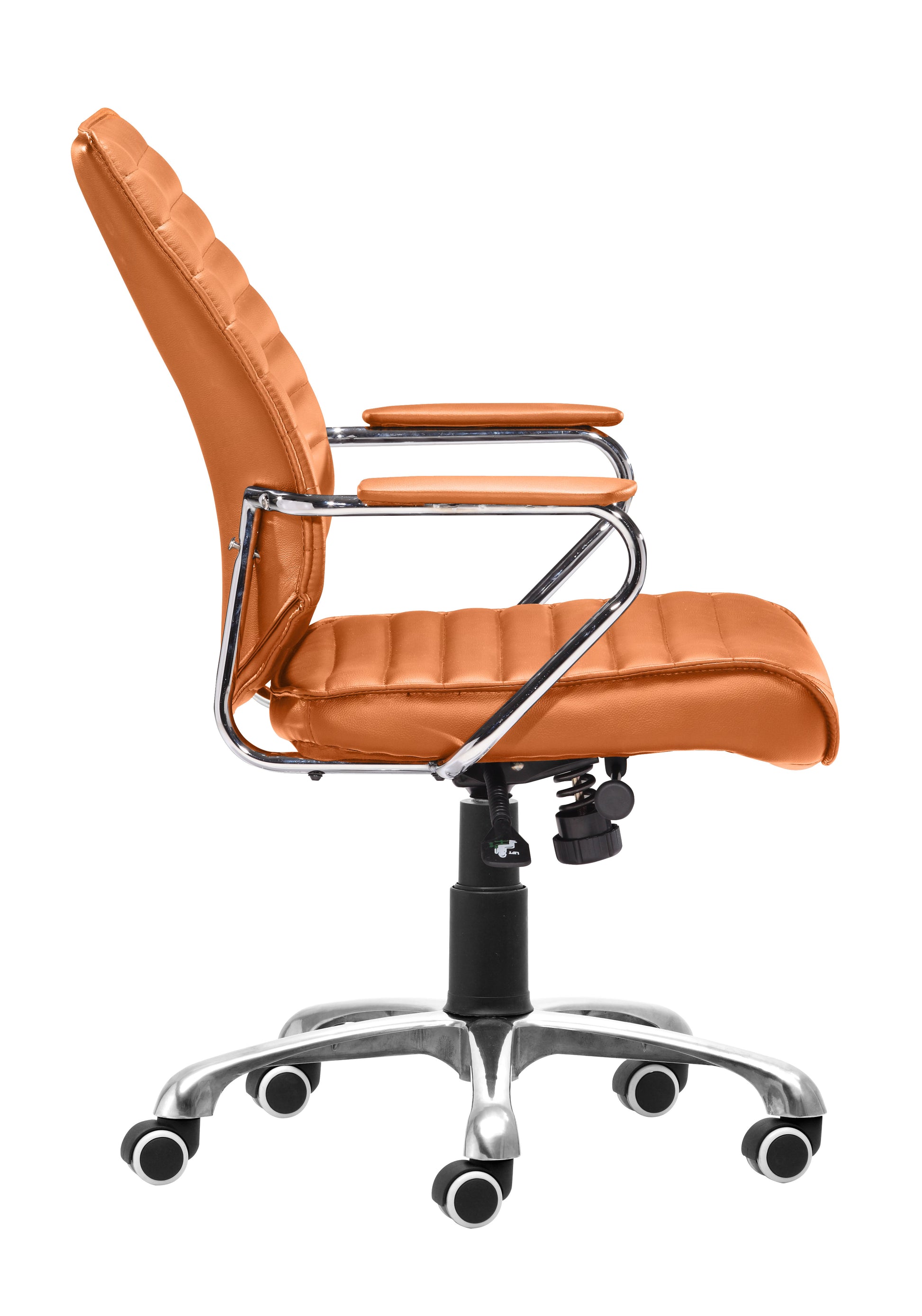 Enterprise Low Back Office Chair Orange - Disselt Designs