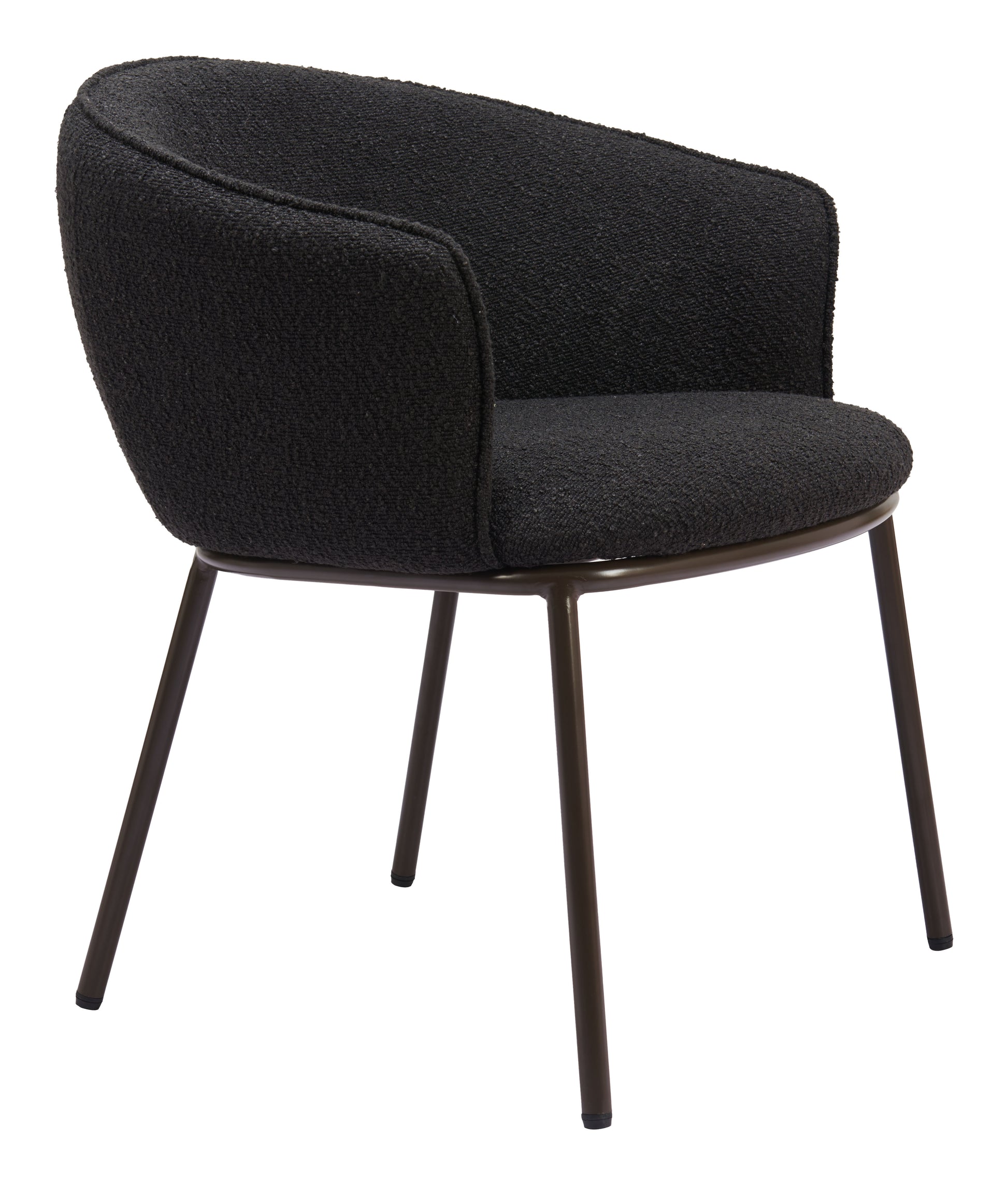 Essen Dining Chair Black & Bronze - Disselt Designs
