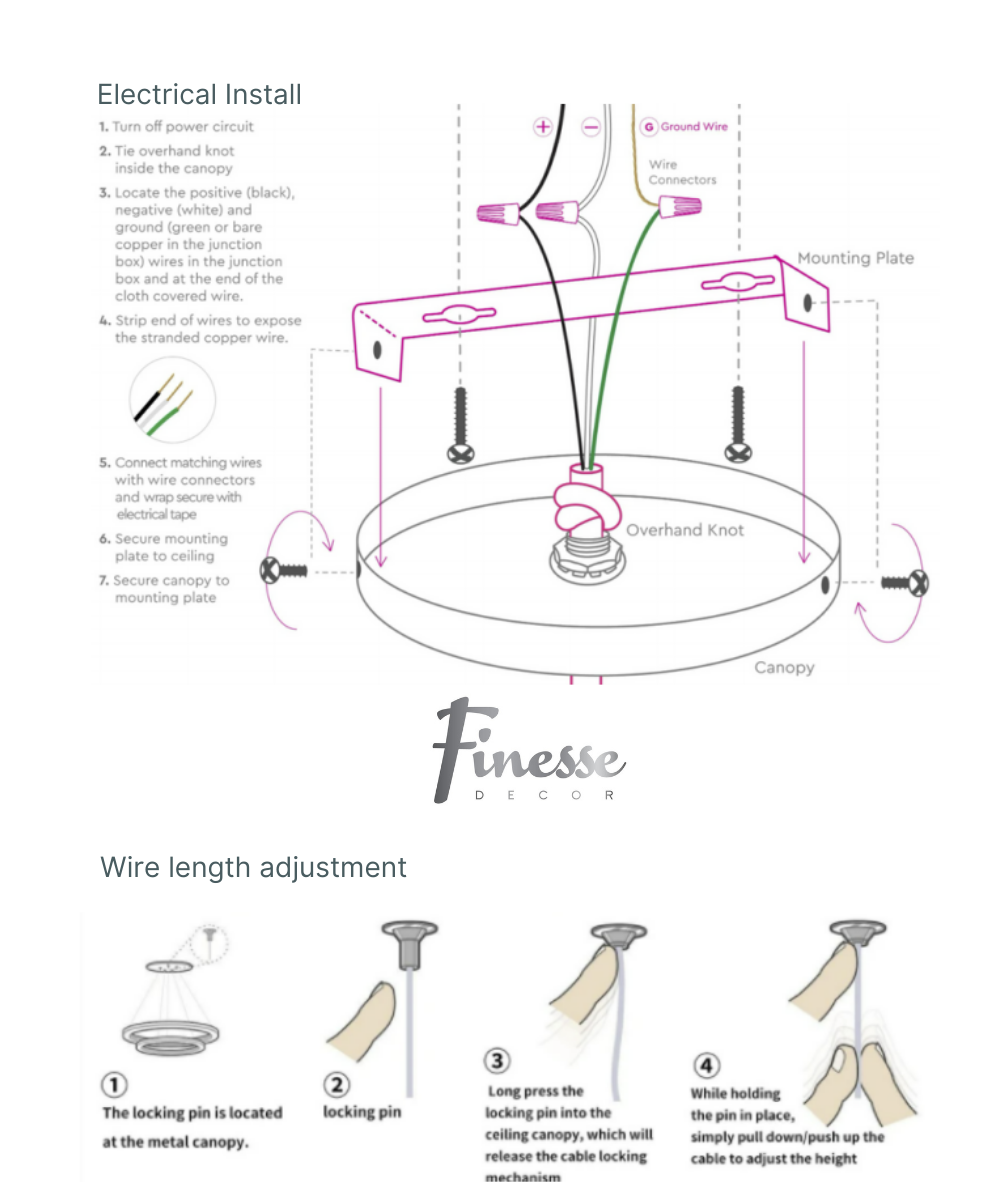 Beijing LED adjustable Round Chandelier // Chrome - Disselt Designs