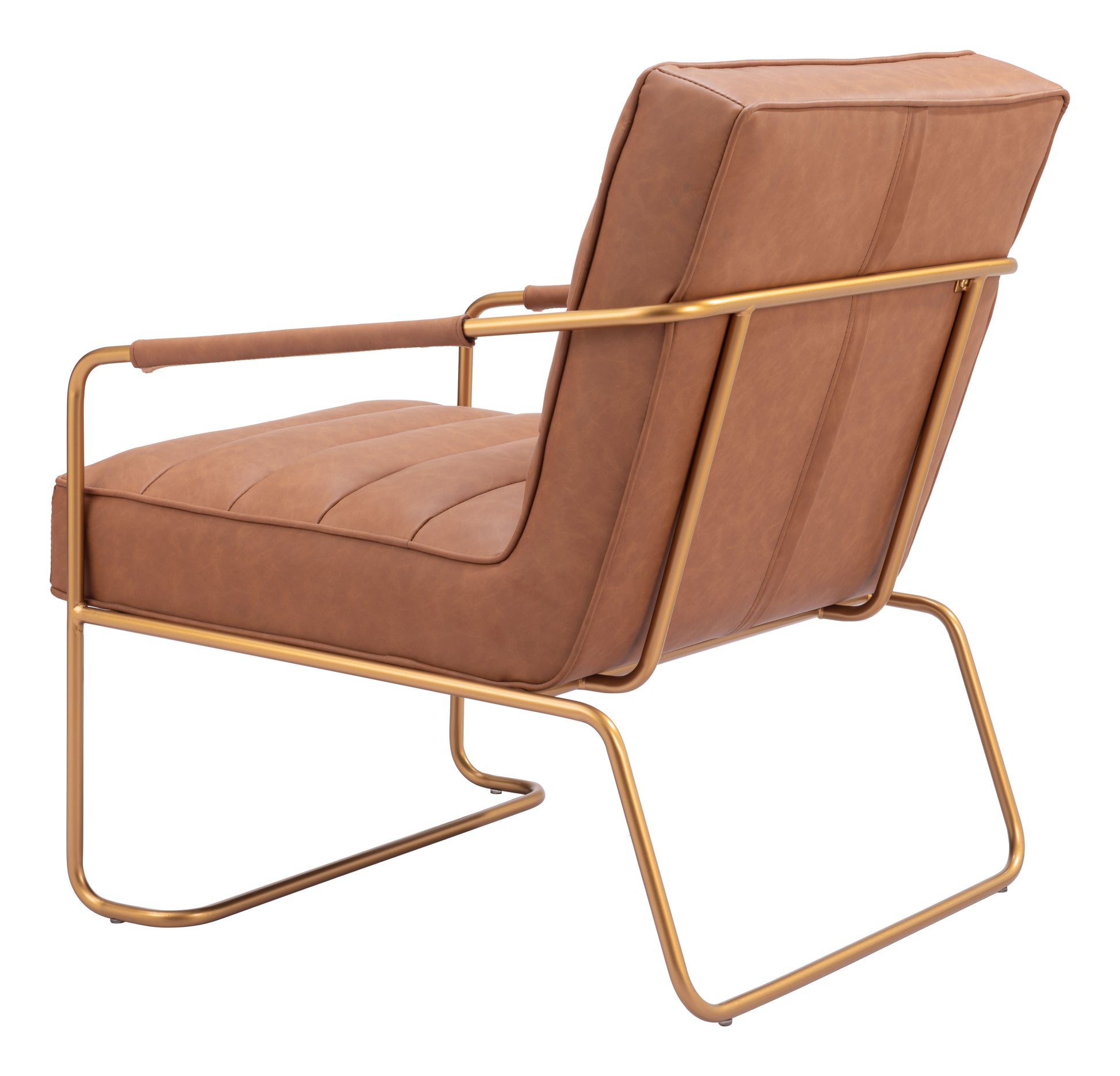 Dallas Accent Chair Vintage Brown - Disselt Designs