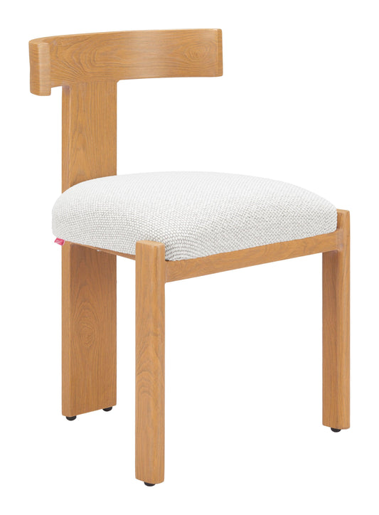Tiana Dining Chair Natural & Beige - Disselt Designs