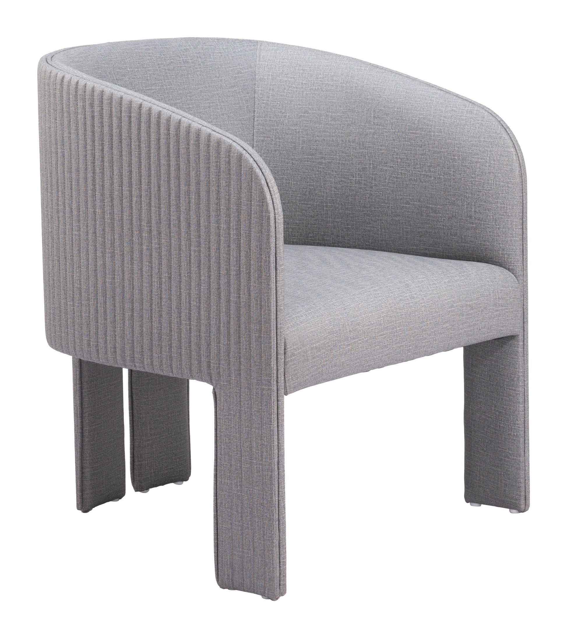 Hull Accent Chair Slate Gray - Disselt Designs