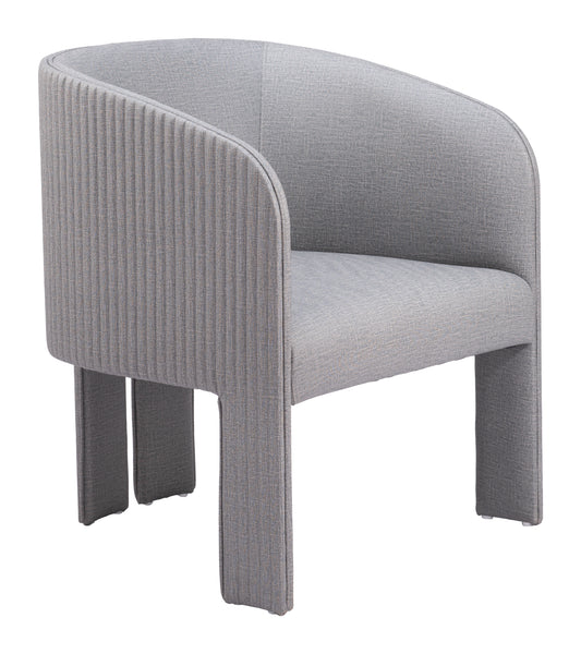 Hull Accent Chair Slate Gray - Disselt Designs